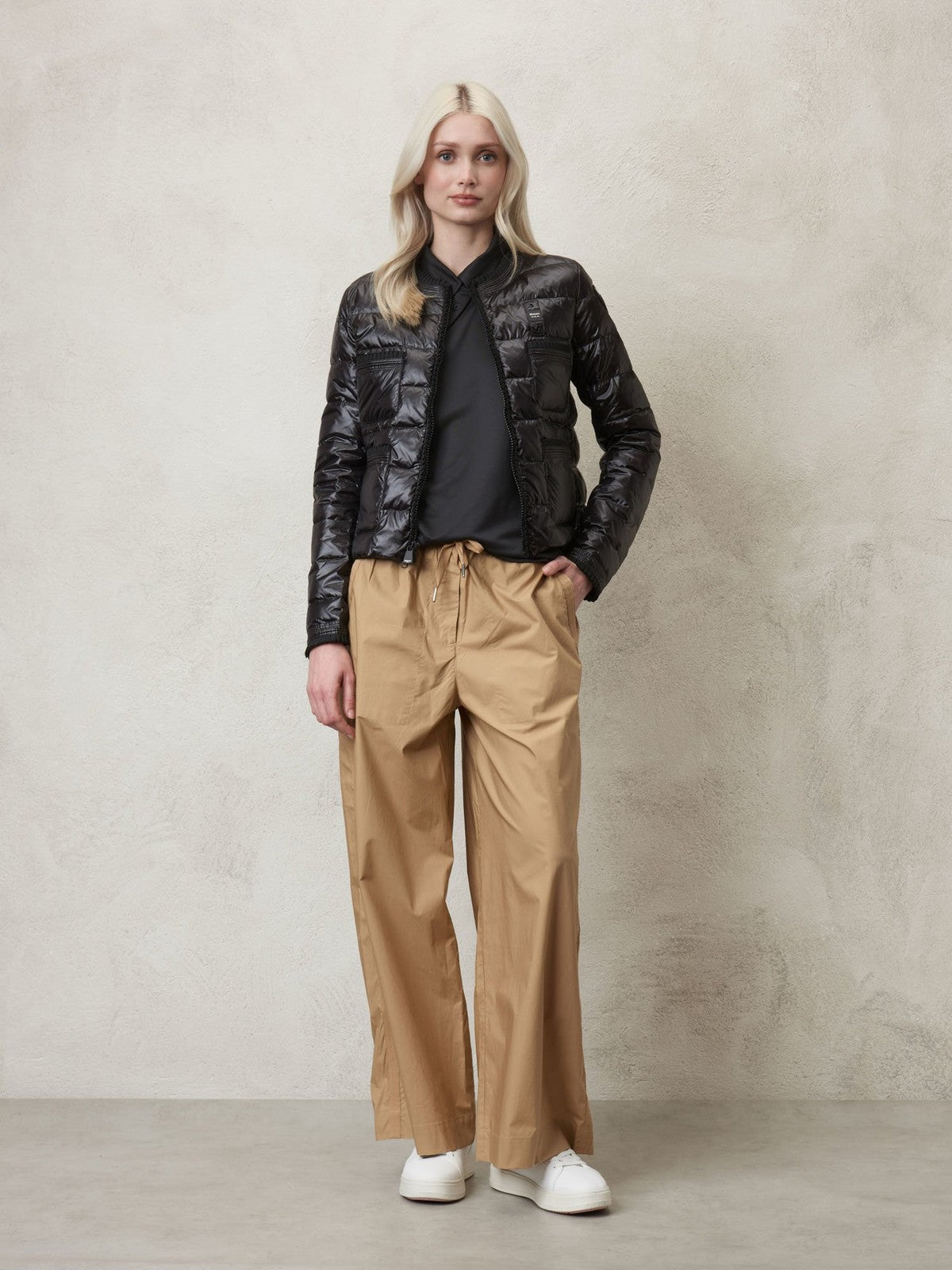 Blauer Jacket Woman 24SBLDC03053 005050 999 Negro