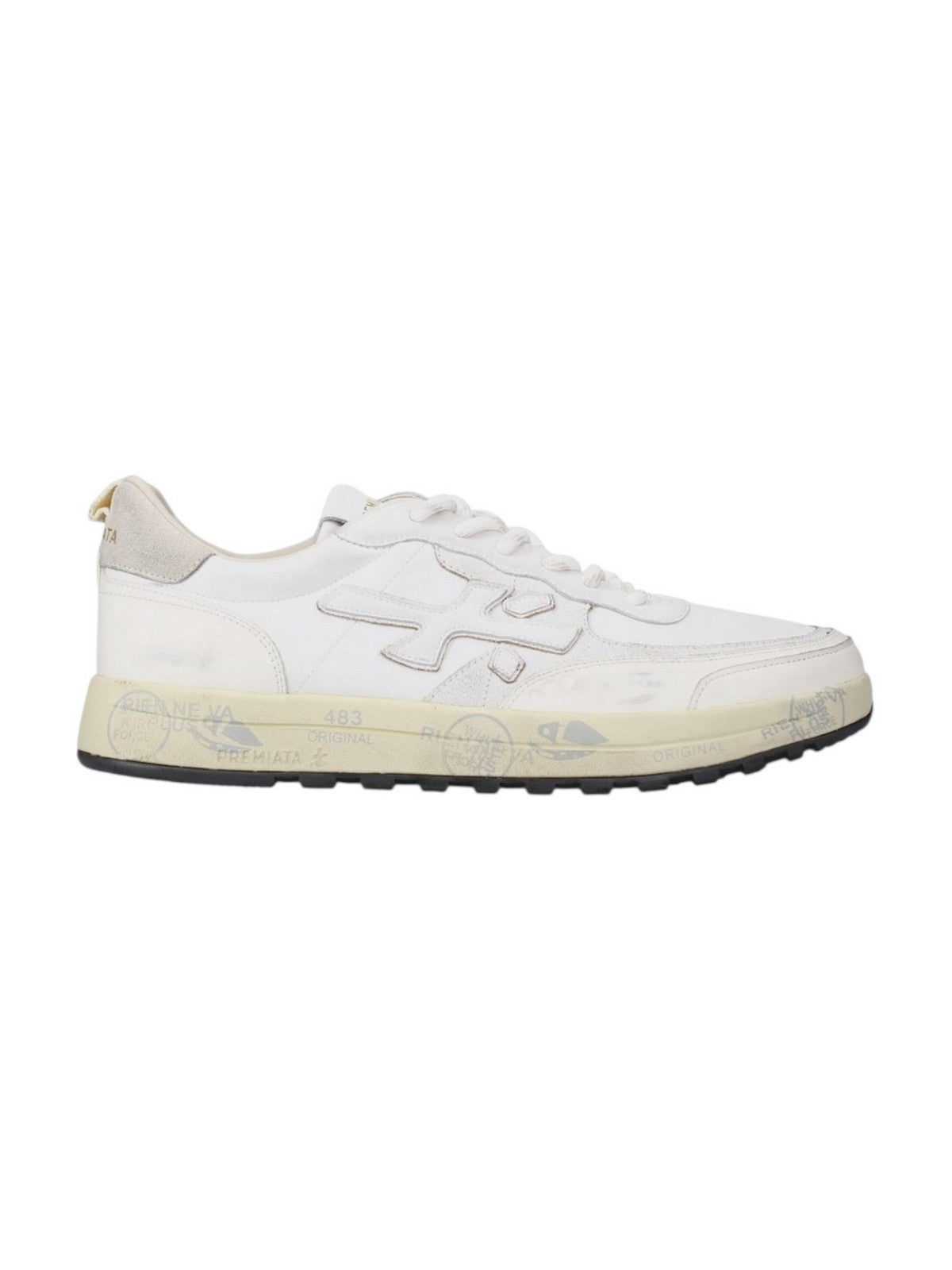 PREMIATA Sneaker Uomo NOUS VAR 7738 WHITE