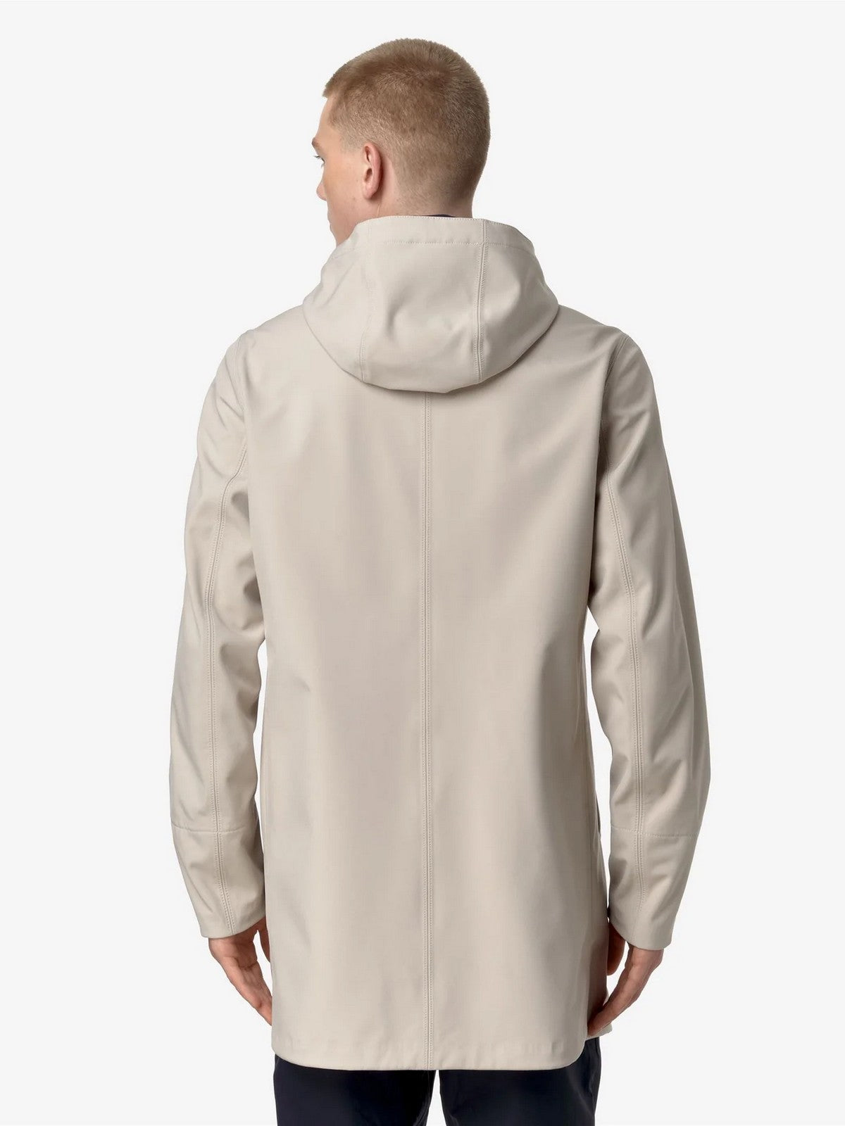 K-WAY Giubbino Uomo Marlyn bonded K7126UW ATC Beige gioboutiqueweb