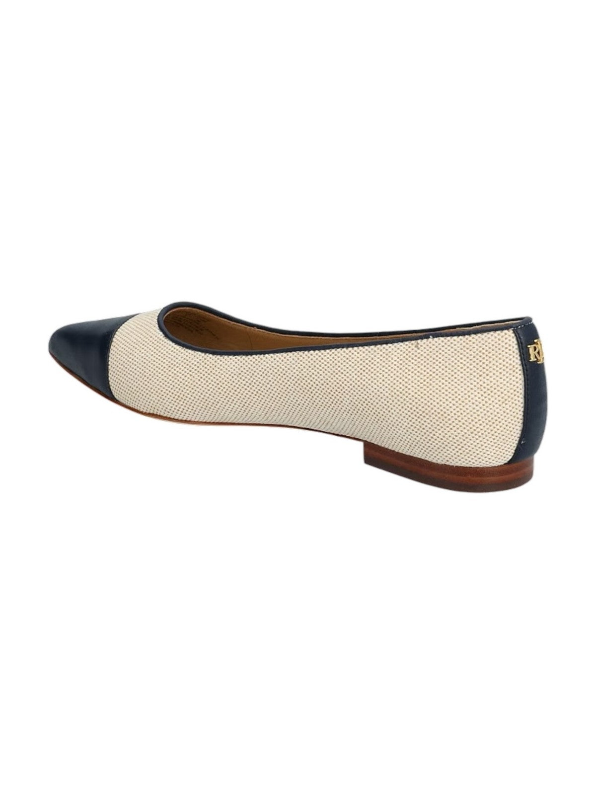 LAUREN RALPH LAUREN Ballerina Donna 802P10530 002 NTRL/BUFF/REFINED NAVY