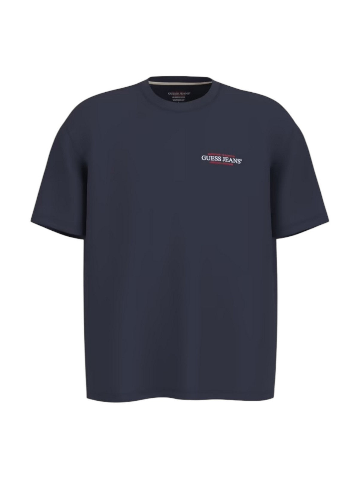 GUESS T-shirt Uomo GJ SS CN OS AMERICAN TRAD TEE M4BI75 K8FQ4 A71W DARING OCEAN gioboutiqueweb