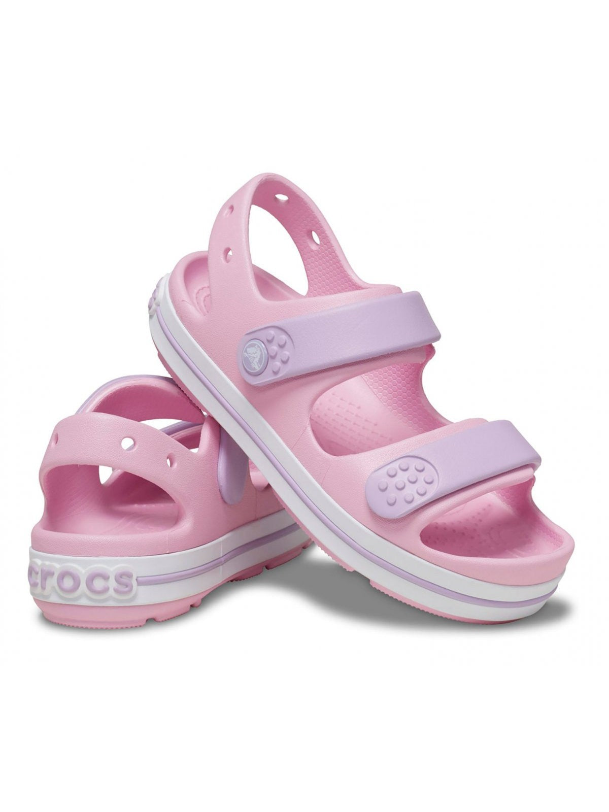 CROCS Sandalo Bambine e ragazze Crocband Cruiser Sandal K 209423 84I BALLERINA/ LAVANDER gioboutiqueweb