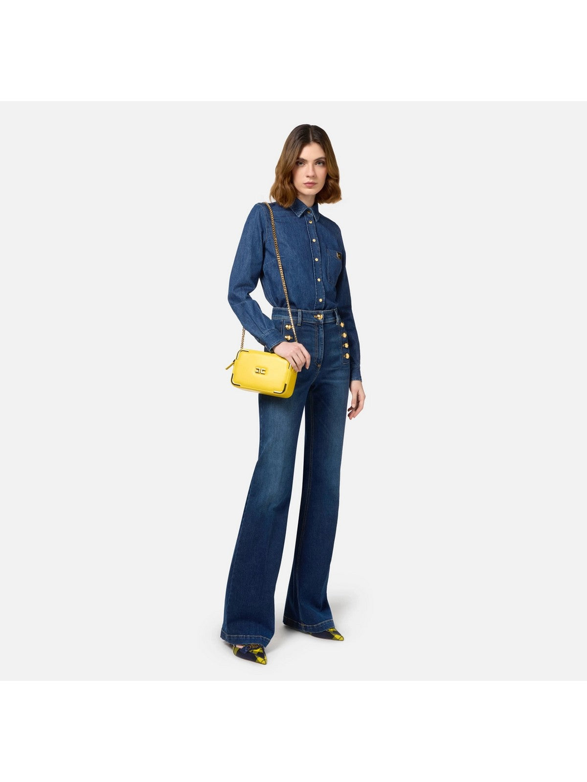 ELISABETTA FRANCHI Jeans Donna PJ67D46E2 104 Blu