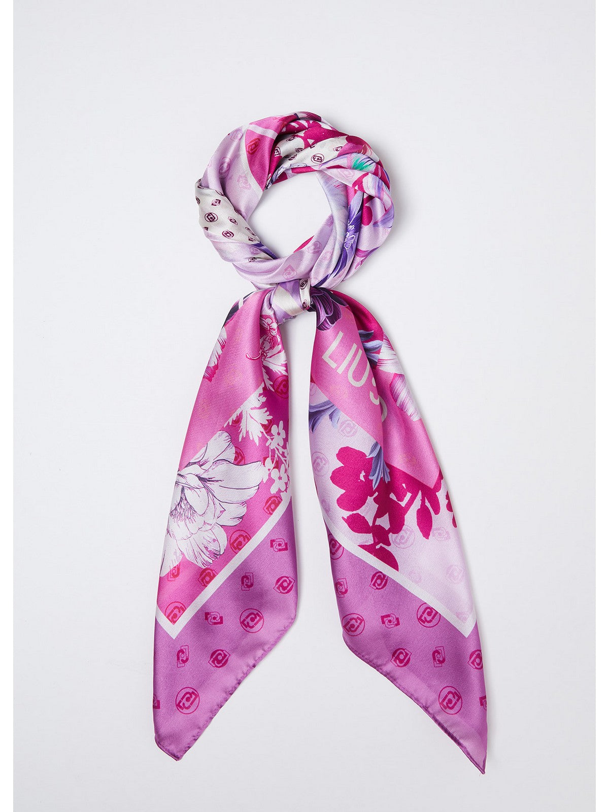LIU JO SOFT Foulard Donna 2A4039T0300 00021 Rosa gioboutiqueweb
