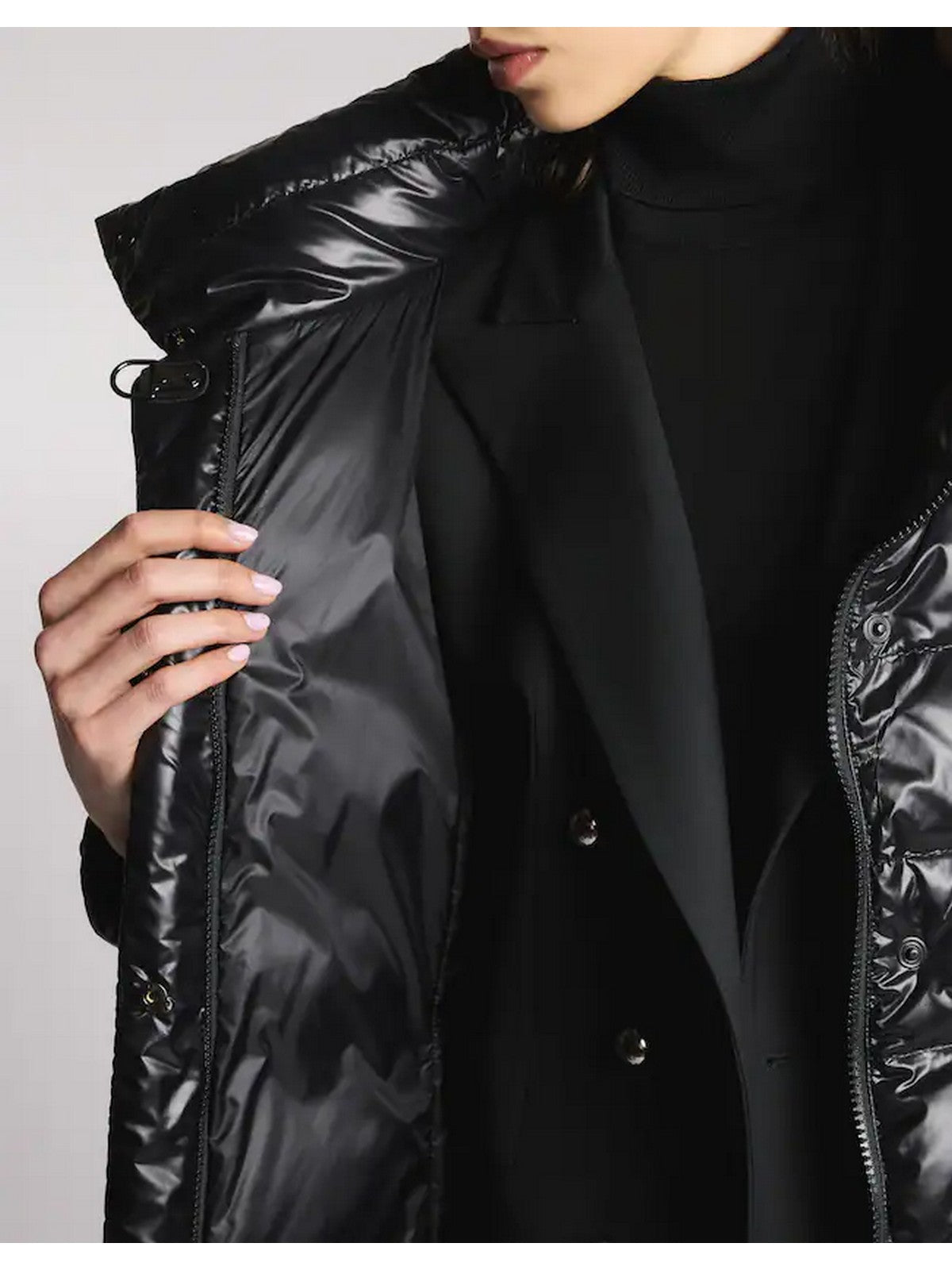 FAY Piumino Donna NAW33513550ICIB999 Nero gioboutiqueweb