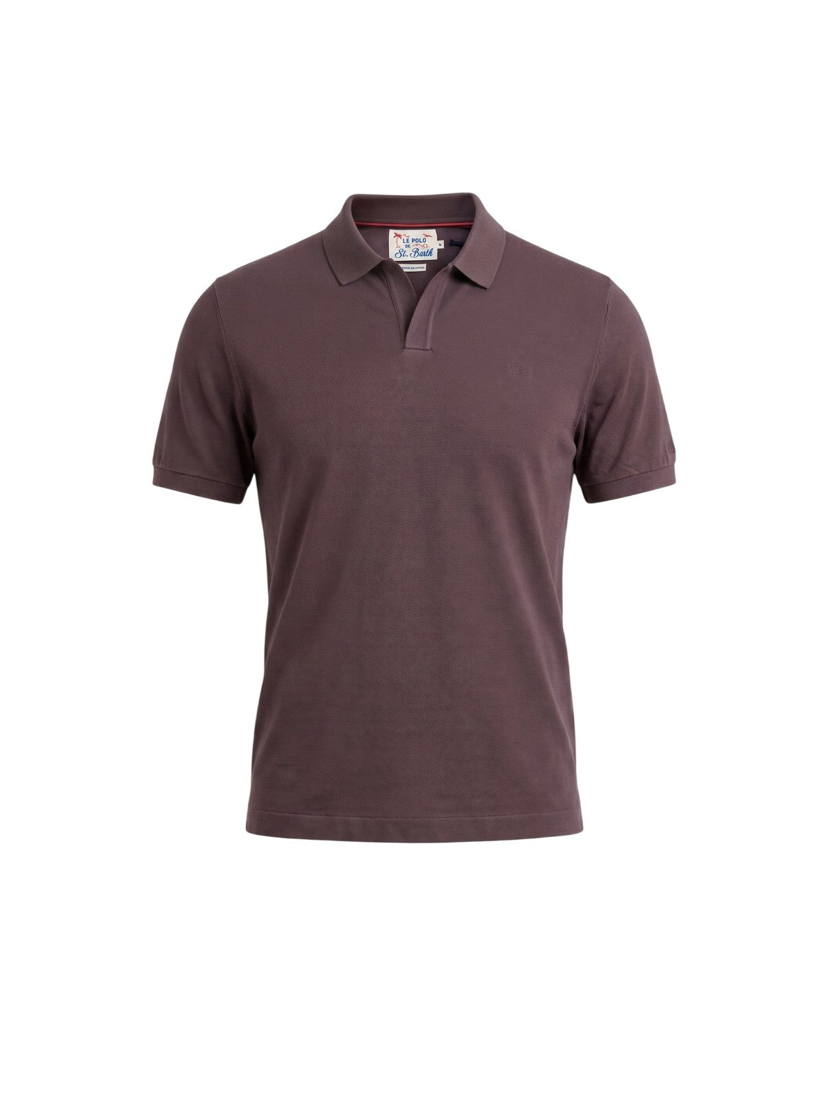 MC2 SAINT BARTH Polo Uomo SLOAN LINEN COTTON 00098L 18 BROWN