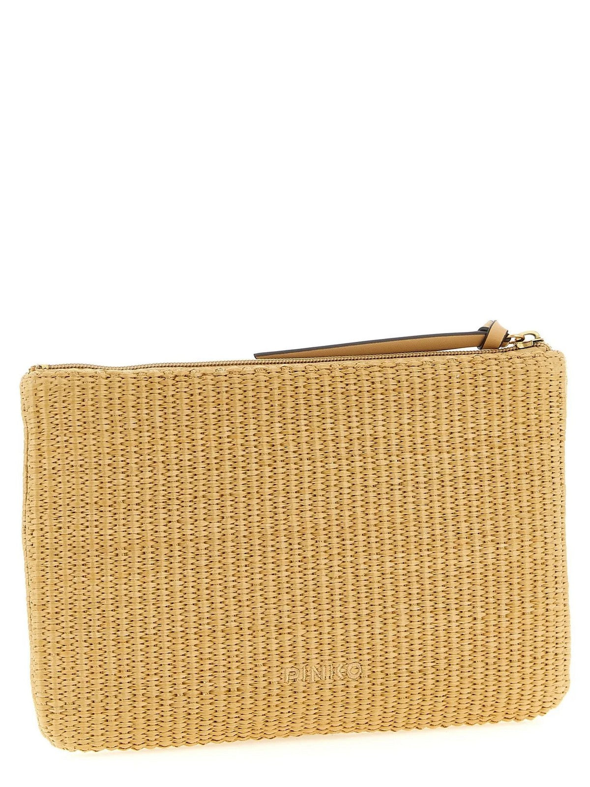 PINKO Borsa Donna POCHETTE RAFIA 106763-A39Y C24Q RAFIA/NERO-ANTIQUE GOLD