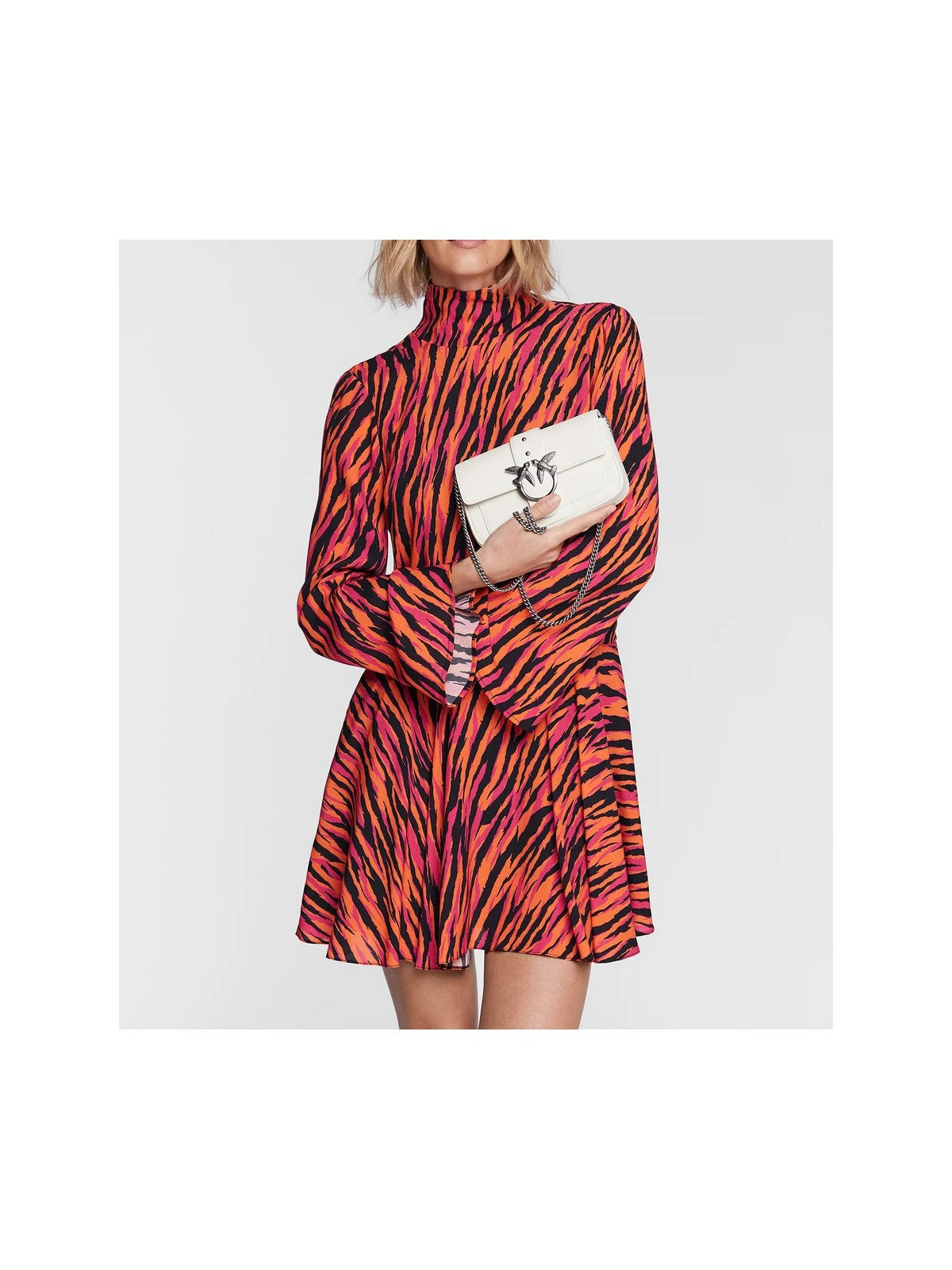 PINKO Borsa Donna Love one pocket 100061-A0F1 Z14O Bianco gioboutiqueweb