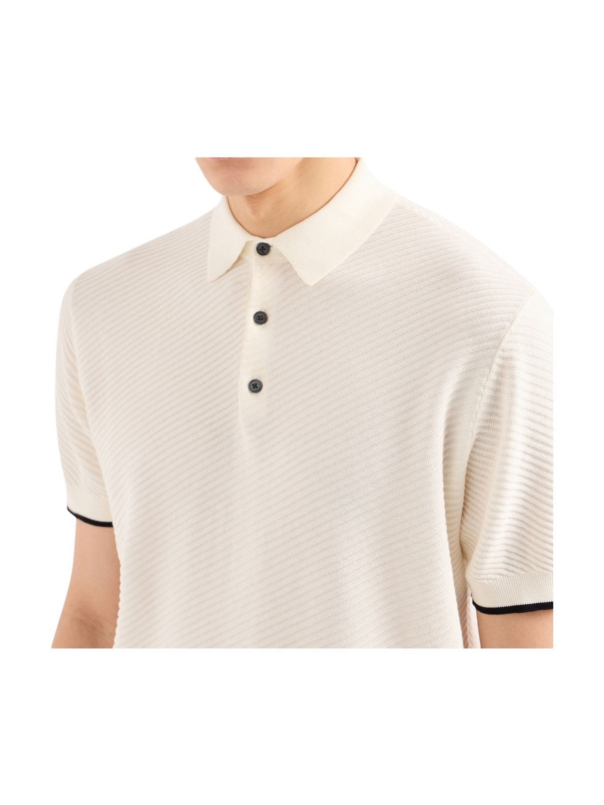 EMPORIO ARMANI T-Shirt e Polo Uomo 3D1MXM 1MPGZ F110 Bianco