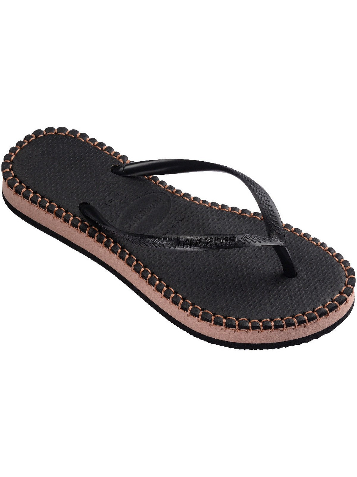 HAVAIANAS Infradito Donna Hav. Slim flatform loop 4149928.0090 Nero gioboutiqueweb