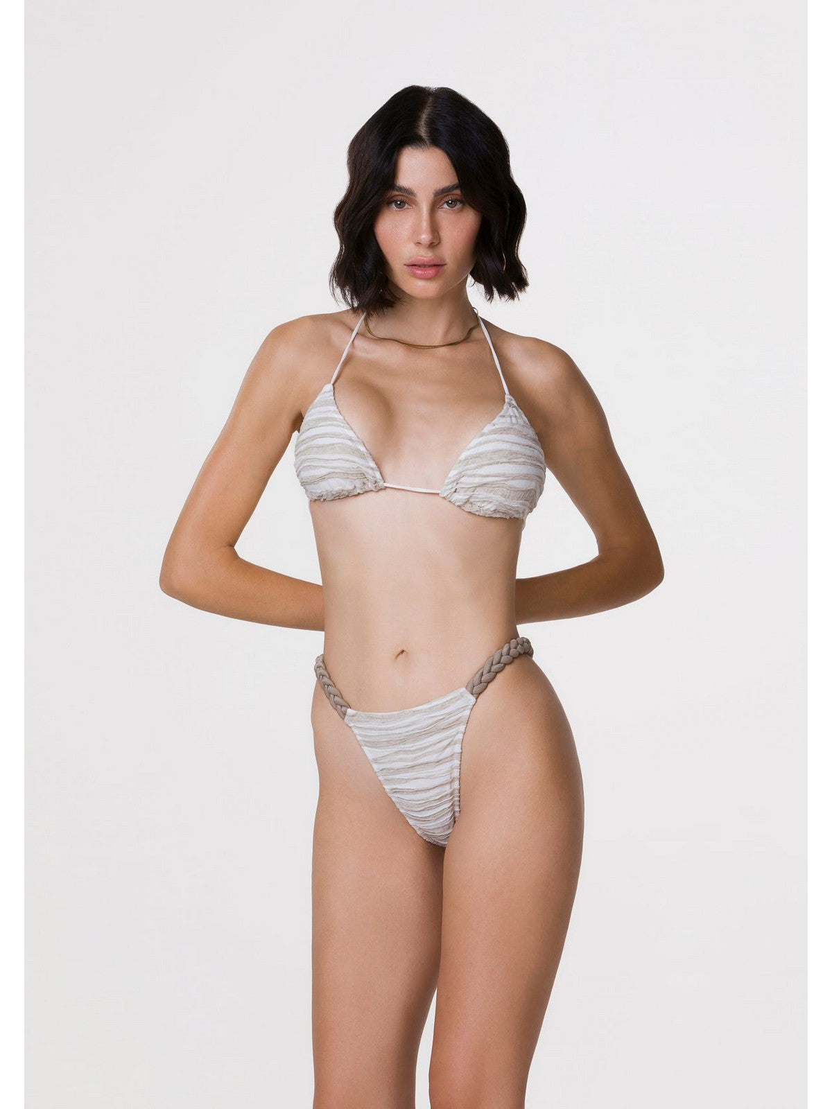 ME FUI Costume da bagno Donna MF24-0720BG Beige gioboutiqueweb