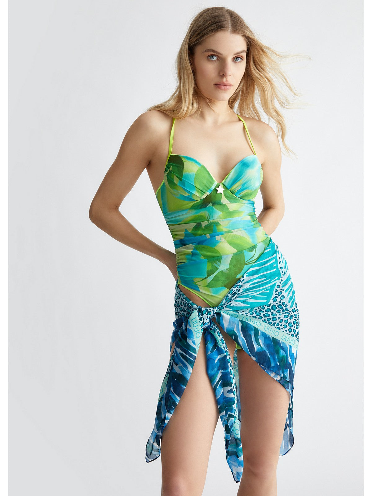 LIU JO SOFT Foulard Donna 2A4041T0300 X0543 Verde