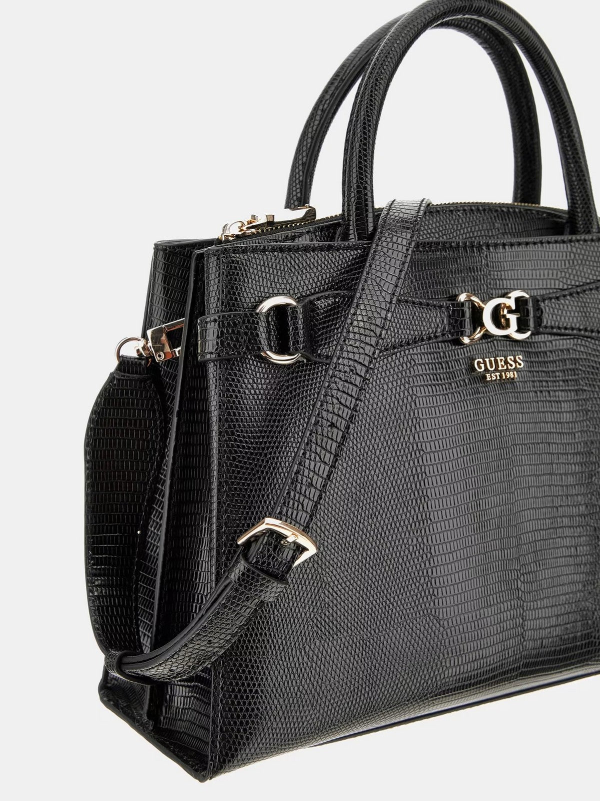 GUESS Borsa Donna Arlena Girlfriend Sa HWKG93 33060 BLA Nero gioboutiqueweb