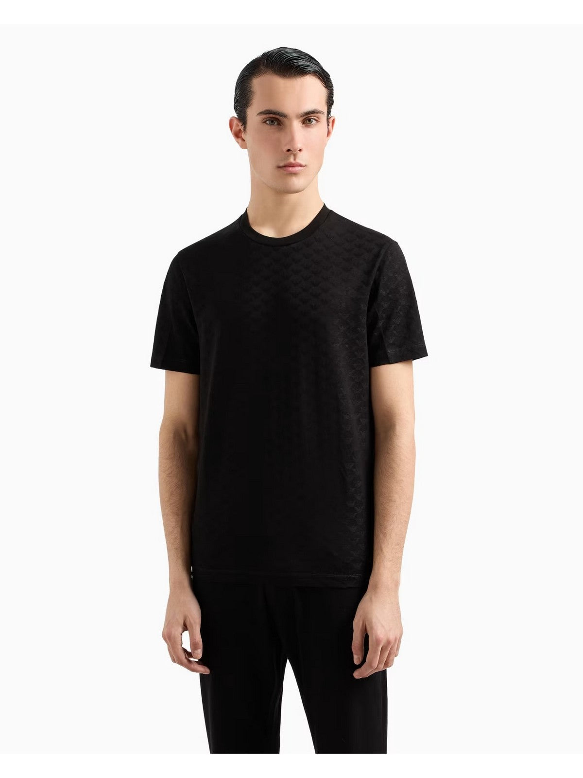 EMPORIO ARMANI T-shirt Uomo 8N1TL7 1JHWZ 0999 Nero gioboutiqueweb