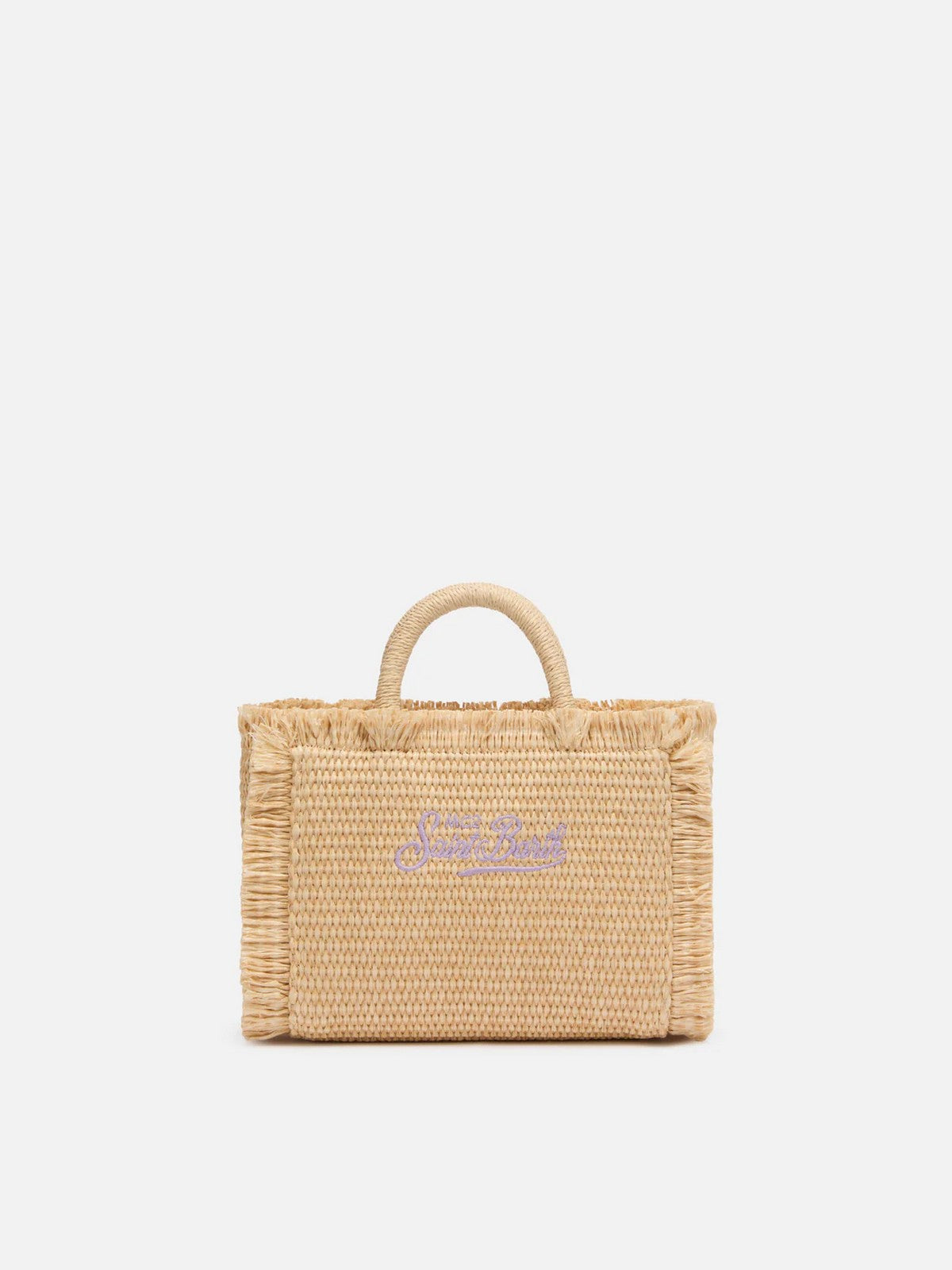 MC2 SAINT BARTH Borsa Donna VANITY MINI STRAW N 02748L STRASS MULTI 10 EMB