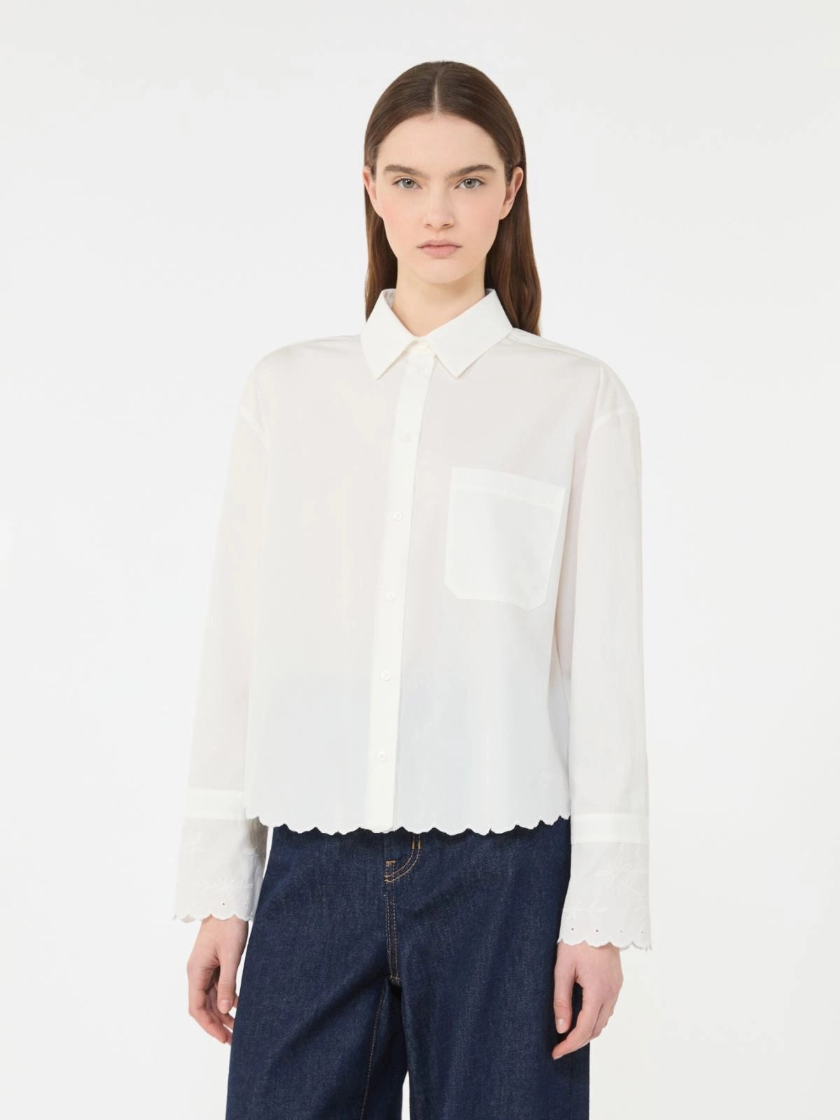 MAX MARA WEEKEND Camicia Donna WKDNEUTRO 2615111021600 004 BIANCO AVORIO