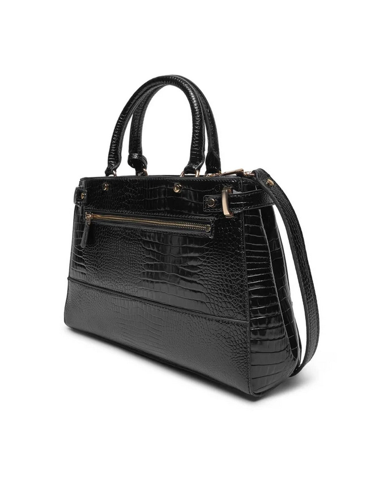 GUESS Borsa Donna SILVYE LUXURY SATCHEL HWCG95 27060 BLA Nero gioboutiqueweb