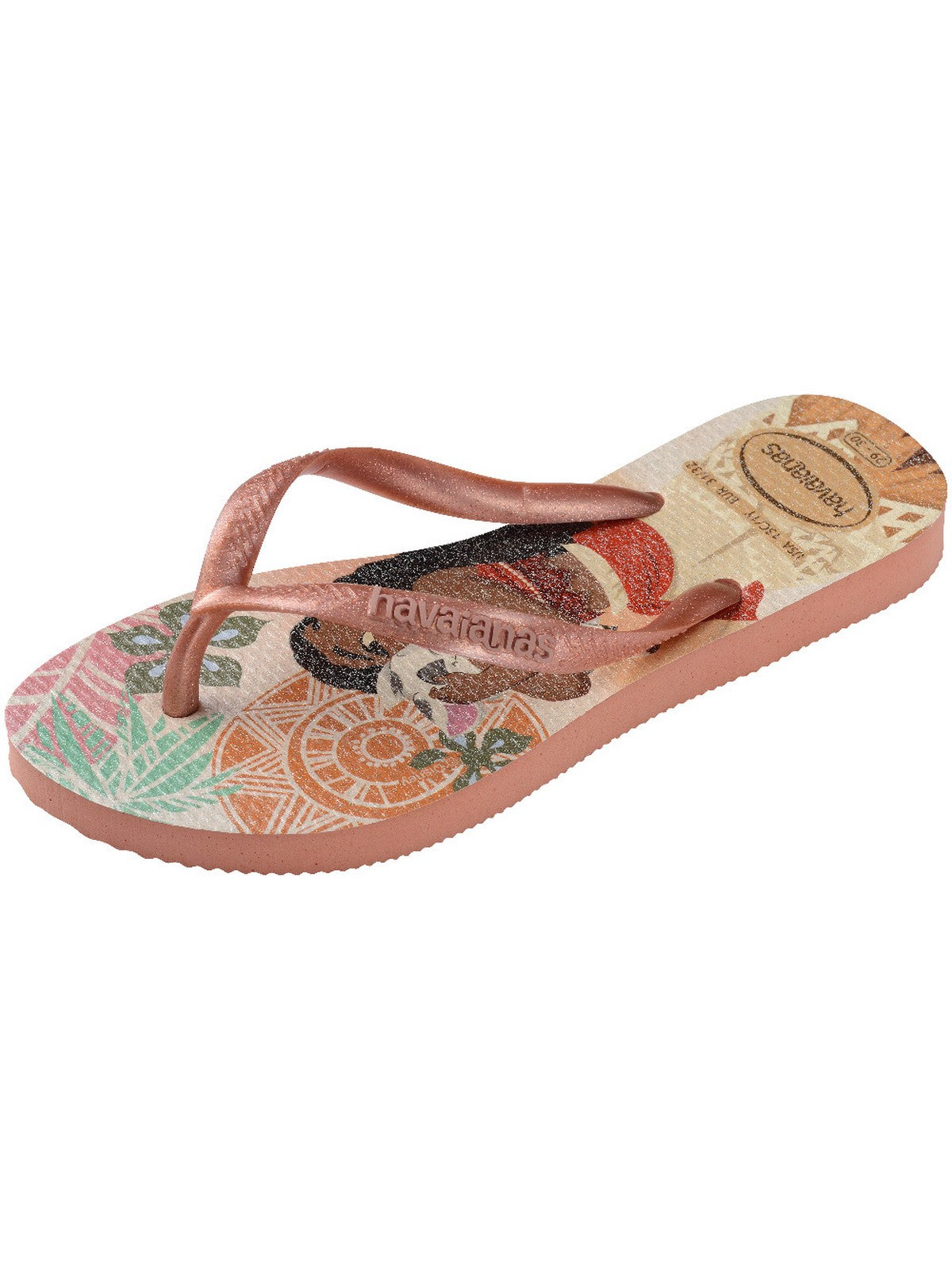 HAVAIANAS Infradito Bambine e ragazze Hav. Kids slim princess 4123328.9259 Rosa gioboutiqueweb