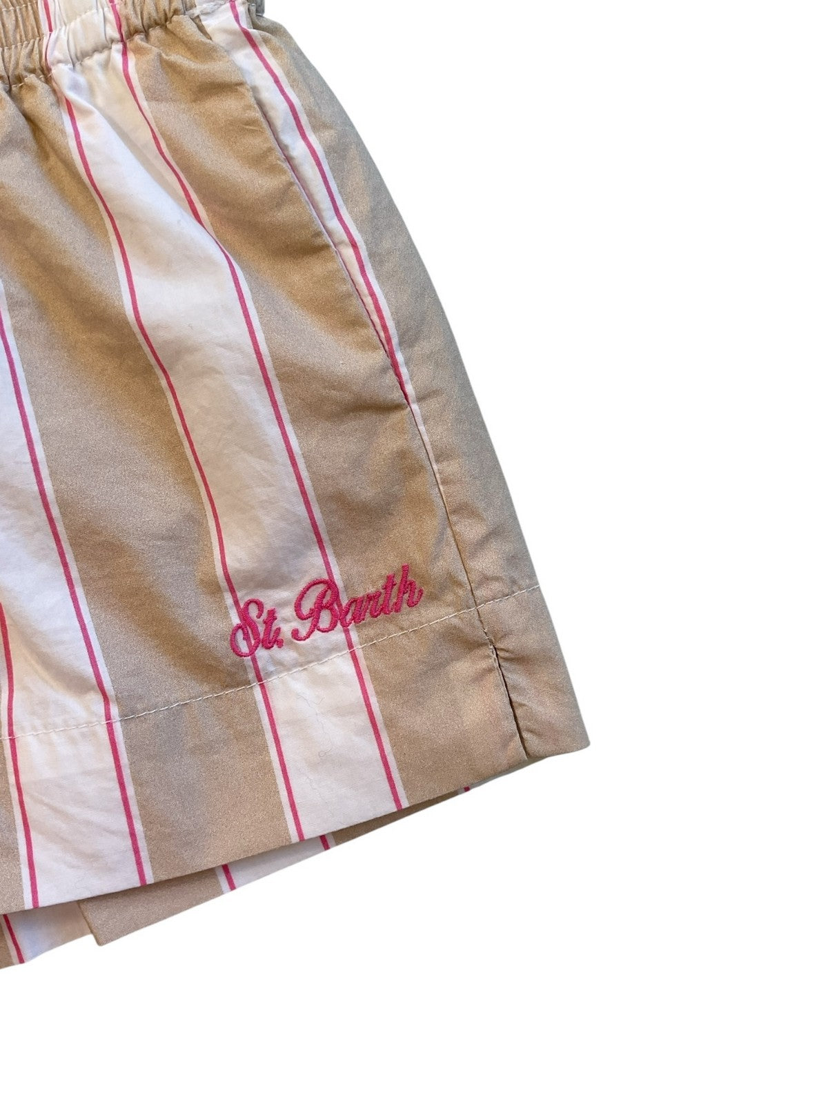 MC2 SAINT BARTH Pantalocino Bambine e ragazze MEAVE JR 01417L COTTON SB BEACH STRIPES 1121 EMB