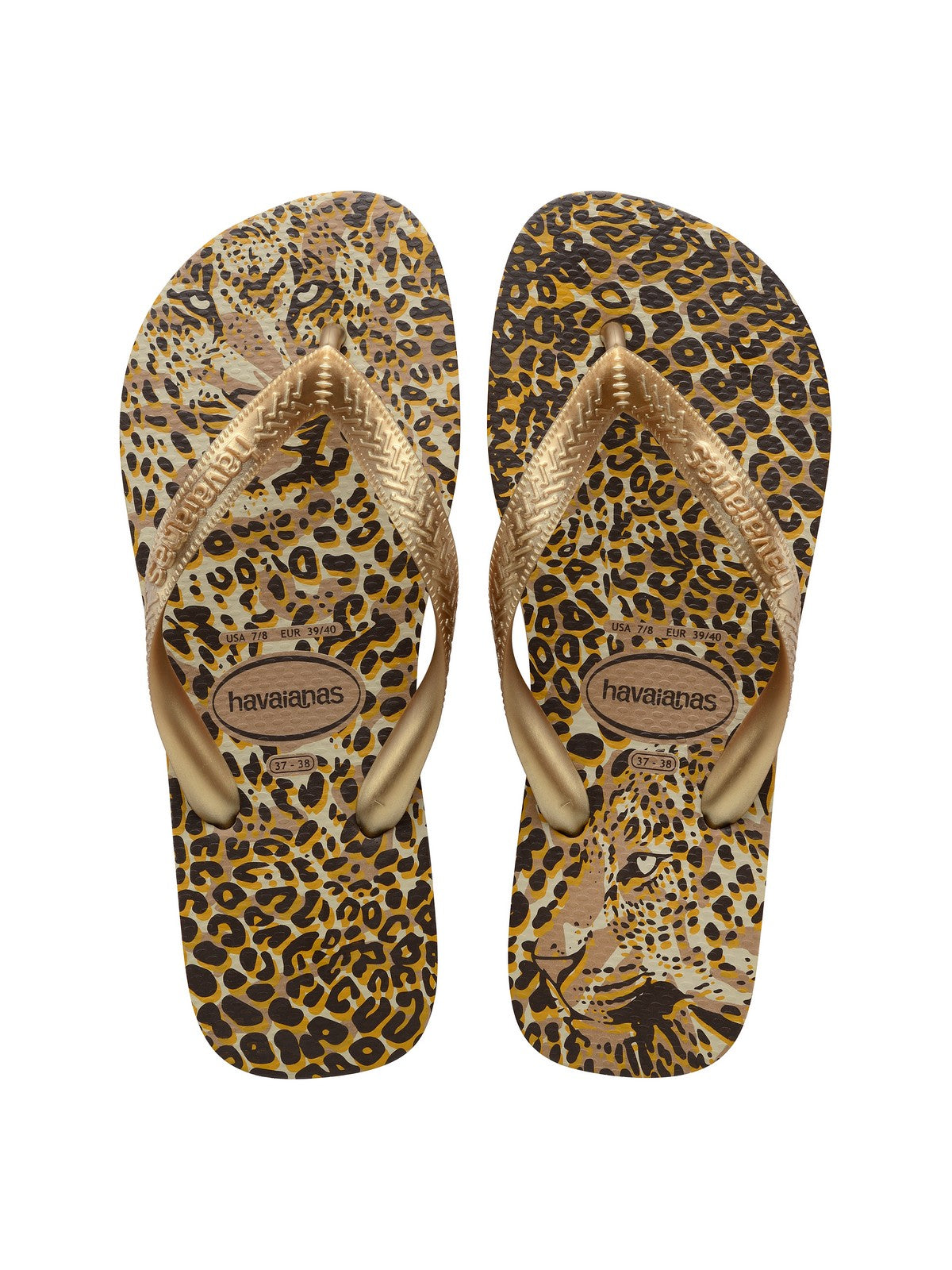 HAVAIANAS Infradito Donna Hav. Top animals 4132920.7440 Beige gioboutiqueweb