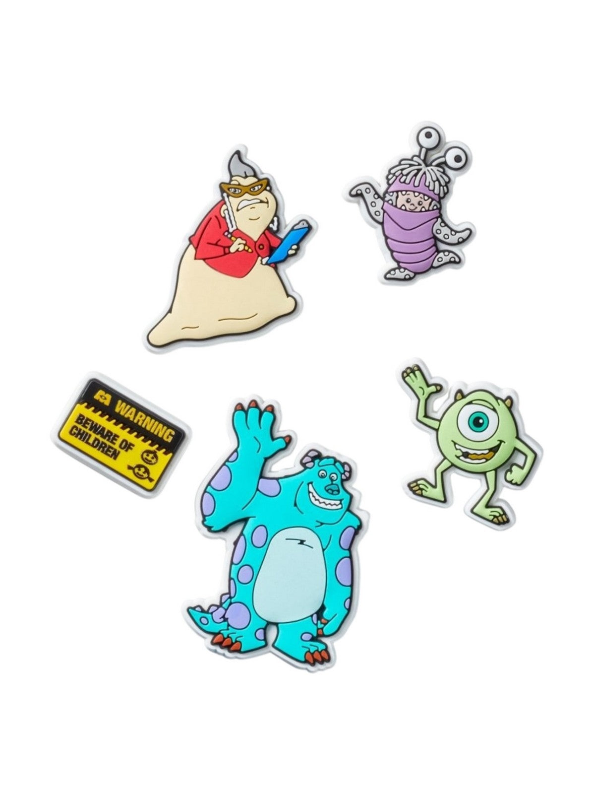 CROCS JIBBITZ Bambini e ragazzi Monsters Inc 5Pck CR.4848 JIB Multicolore