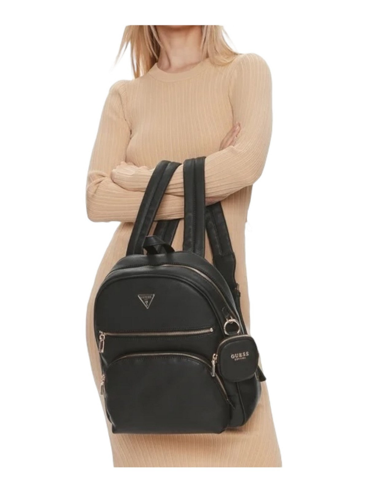 GUESS Zaino Donna Power Play Tech Tote HWBG90 06330 BLA Nero gioboutiqueweb