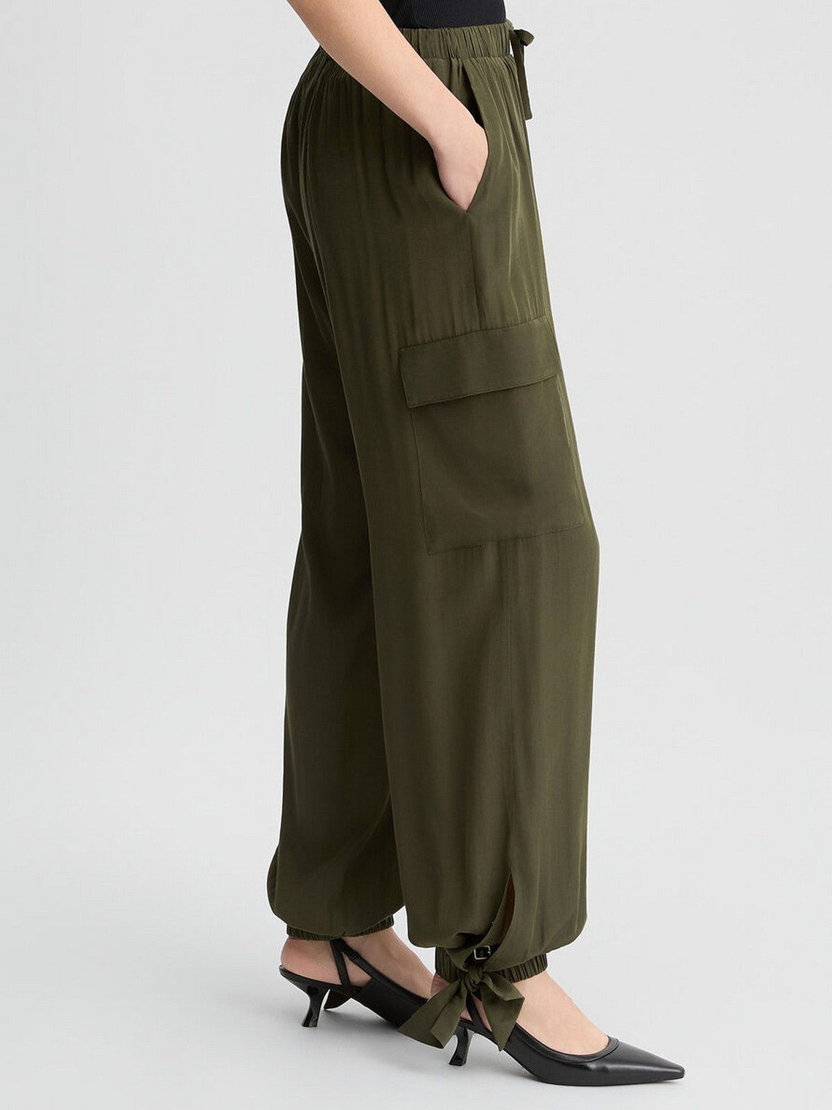 LIU JO BEACHWEAR Pantalone Donna VA5165T2920 90414 LICHENE gioboutiqueweb