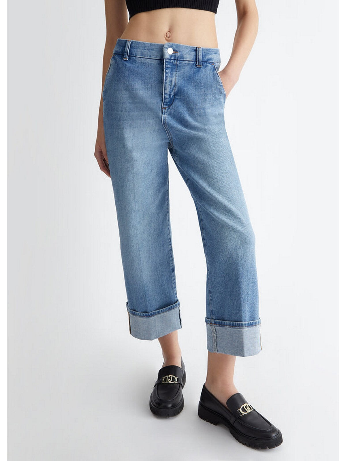 LIU JO BLUE DENIM Jeans Donna UA4130D4873 78669 Blu gioboutiqueweb