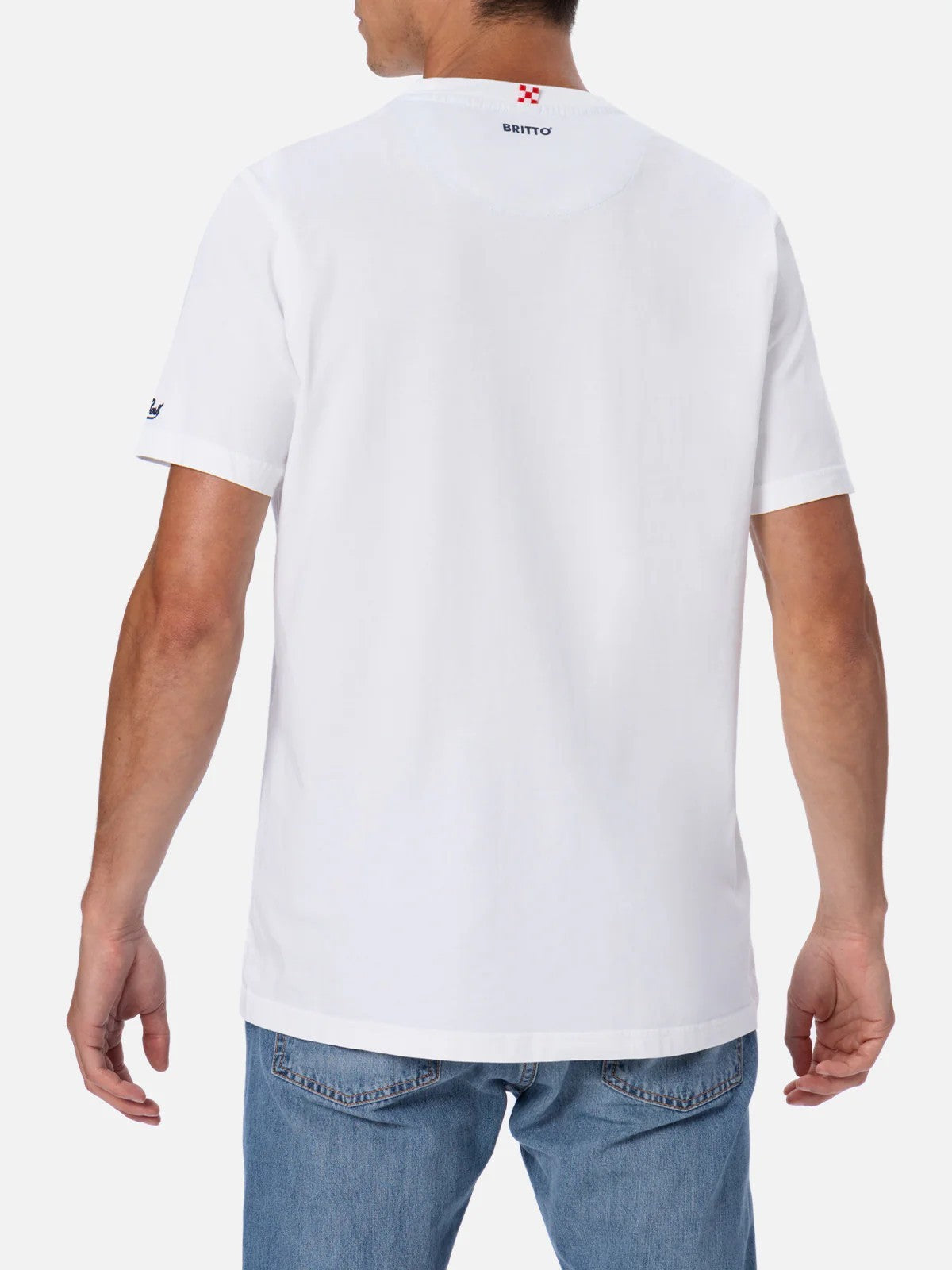 MC2 SAINT BARTH T-Shirt e Polo Uomo BLANCHE 04730F 01N MIAMI BEACH 31