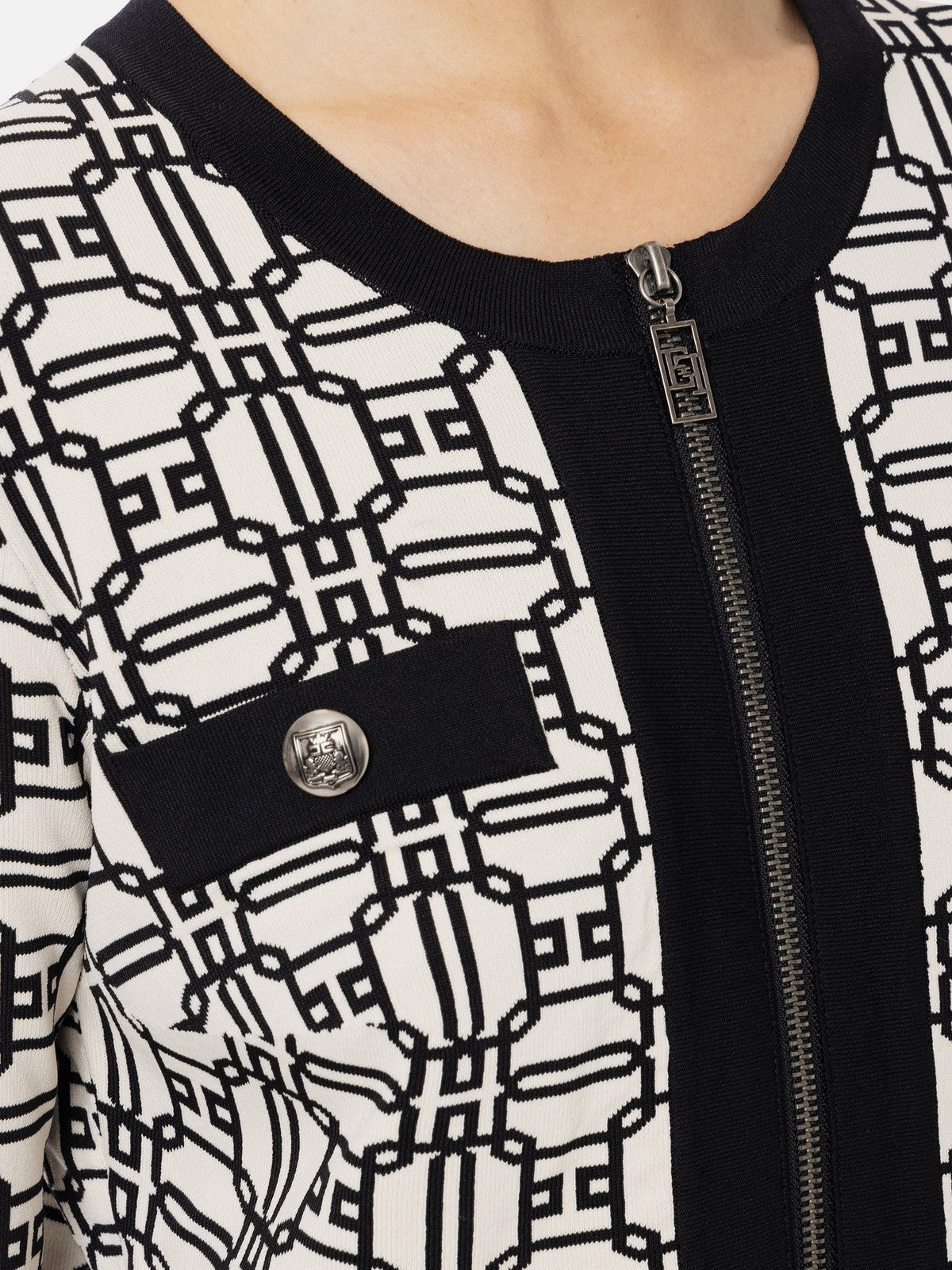 ELISABETTA FRANCHI Maglione Donna MK32B47E2 E84 Bianco gioboutiqueweb