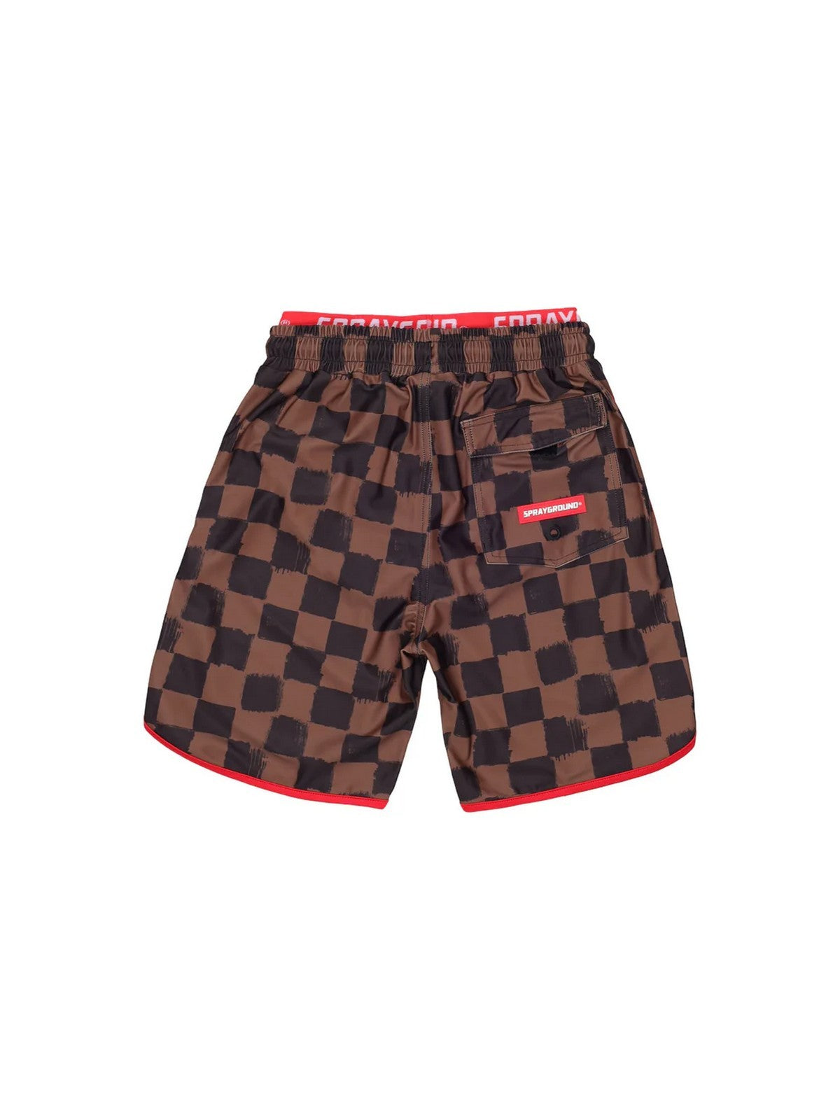 SPRAYGROUND Costume da bagno Uomo VANQUISH SWIM TRUNKS SP921BRWN BROWN