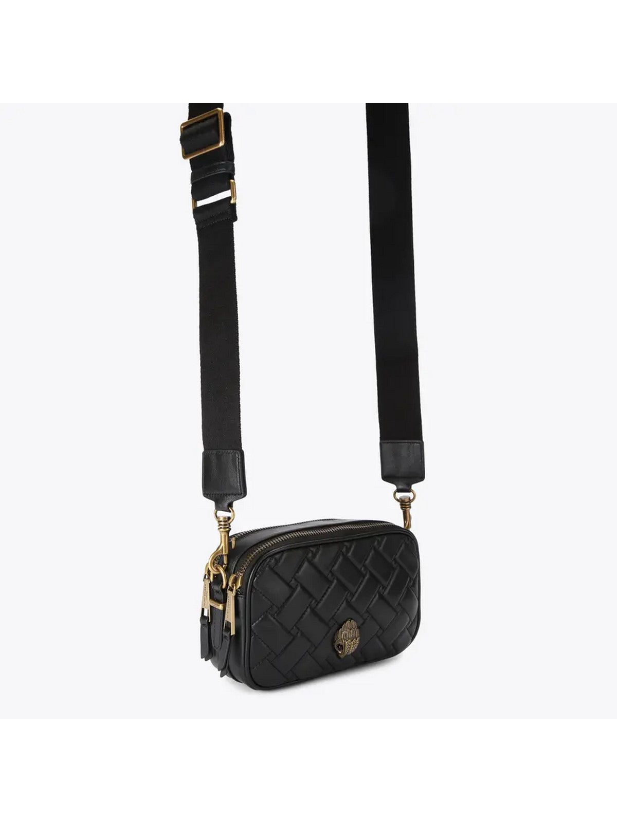 KURT GEIGER Borsa Donna KENSINGTON CAMERA 2041700109 BLACK BLACK gioboutiqueweb