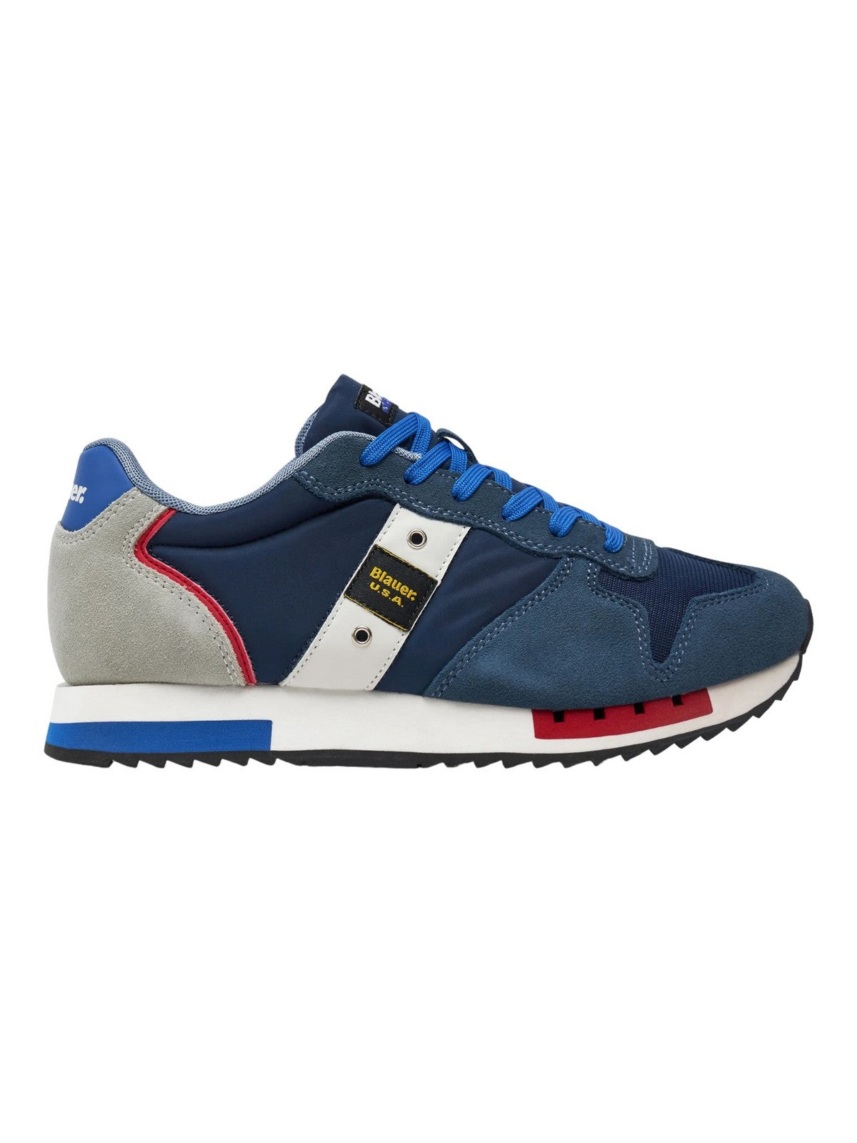 BLAUER Sneaker Uomo QUEENS01 S4QUEENS01/MES NVY/ROY Blu gioboutiqueweb