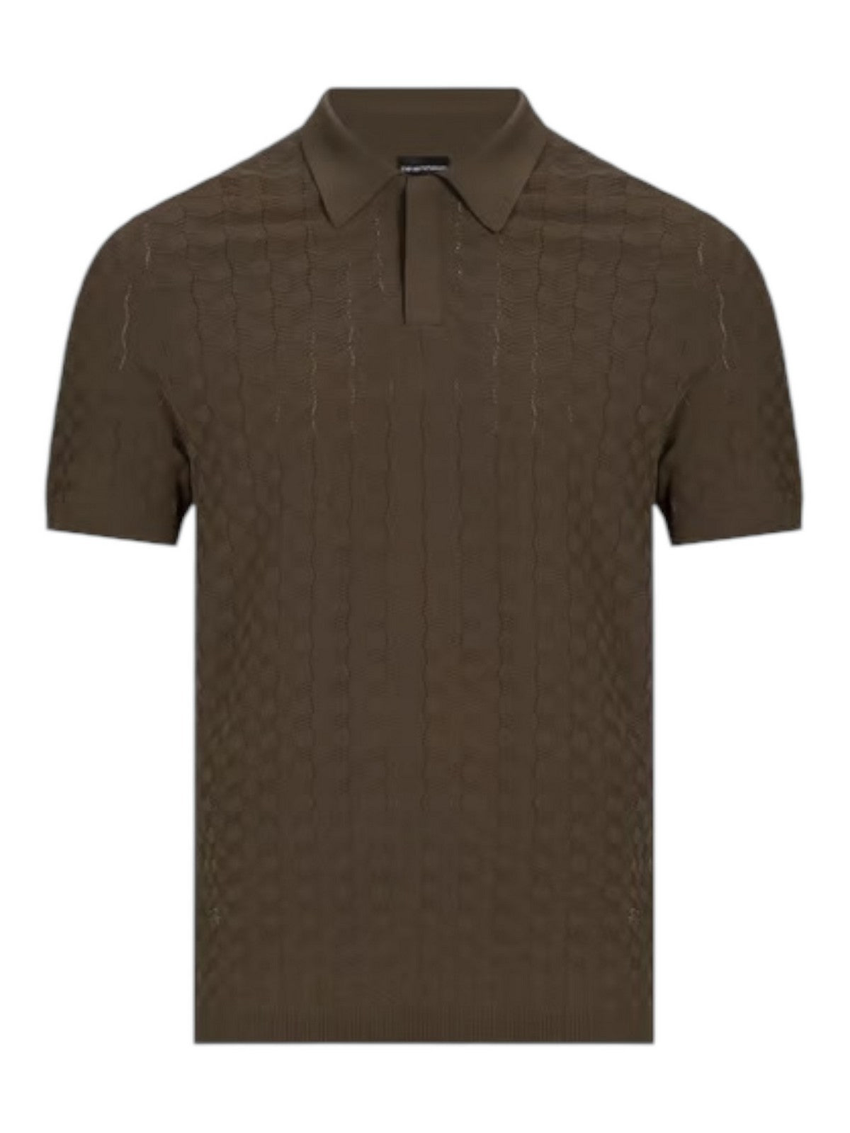 EMPORIO ARMANI Polo Uomo EM001570 AF14853 F6056 Marrone gioboutiqueweb