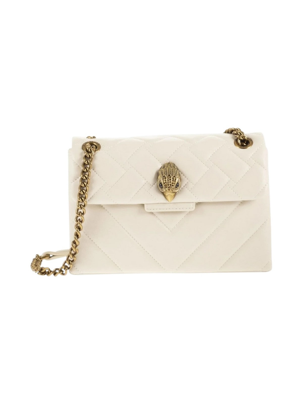 KURT GEIGER Borsa Donna 690-LEATHER MD KENSINGTON 4372441109 BONE BONE