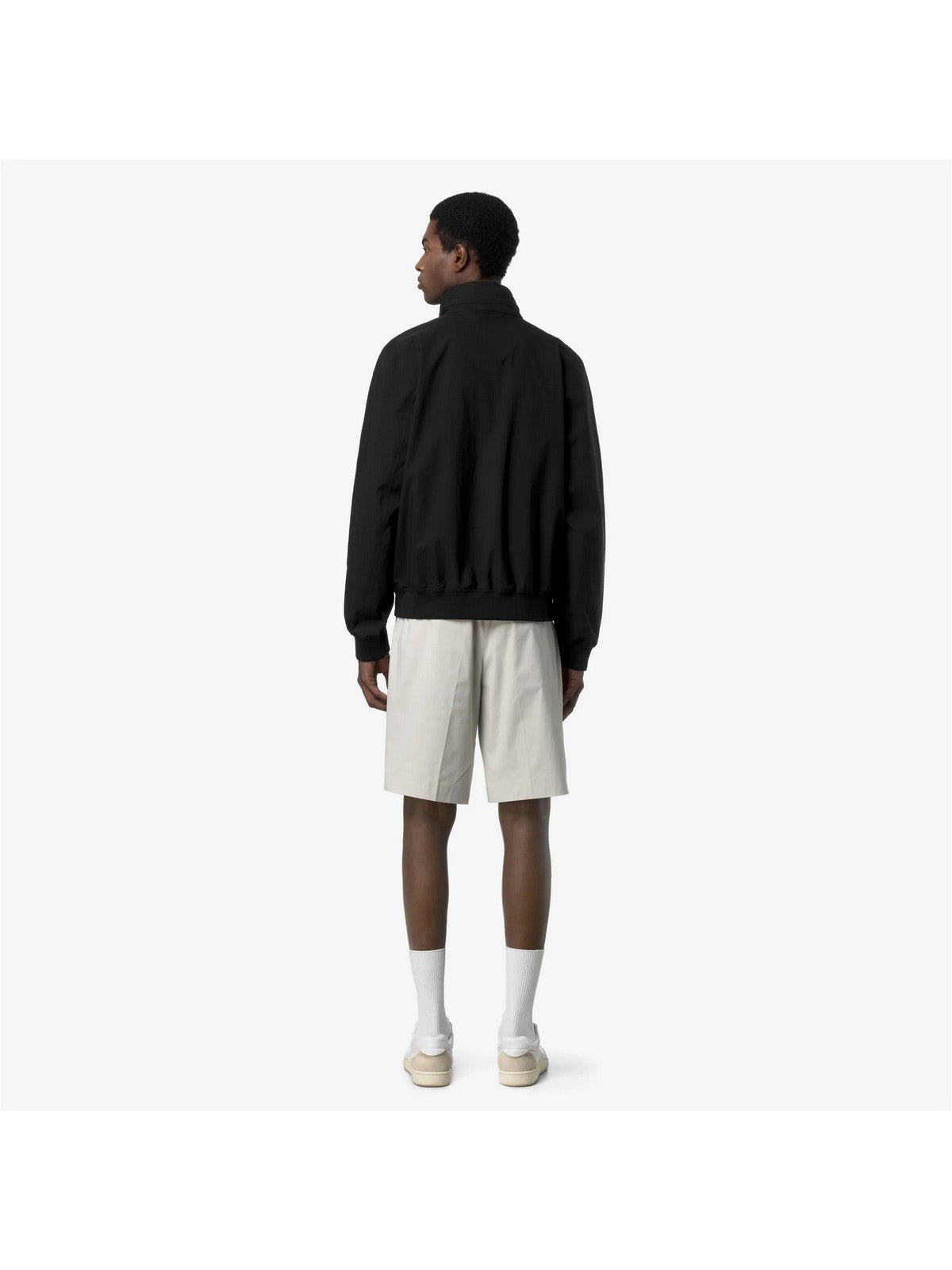 K-WAY Giubbino Uomo ARSENE STRETCH DOT K3157BW USY BLACK PURE