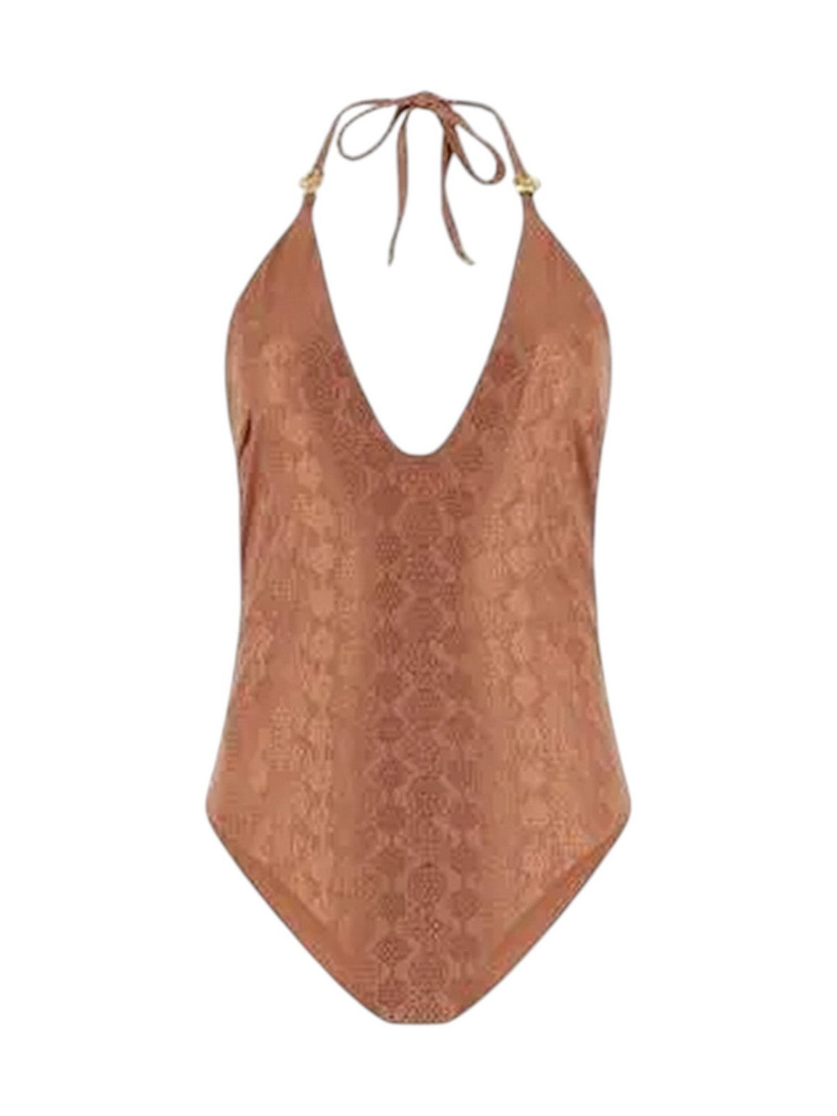 GUESS BEACHWEAR Costume da bagno Donna NEREA ONE PIECE SWIMSUIT E6GJ29 KF462 PMK1 PEONY LAMINA NUDE AO