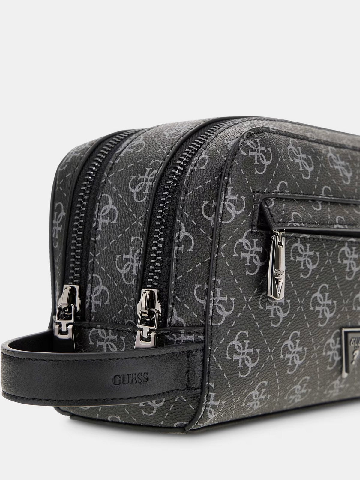 GUESS Pochette Uomo MILANO SMALL NECESSAIRE PMMILO P5461 DAB DARK BLACK