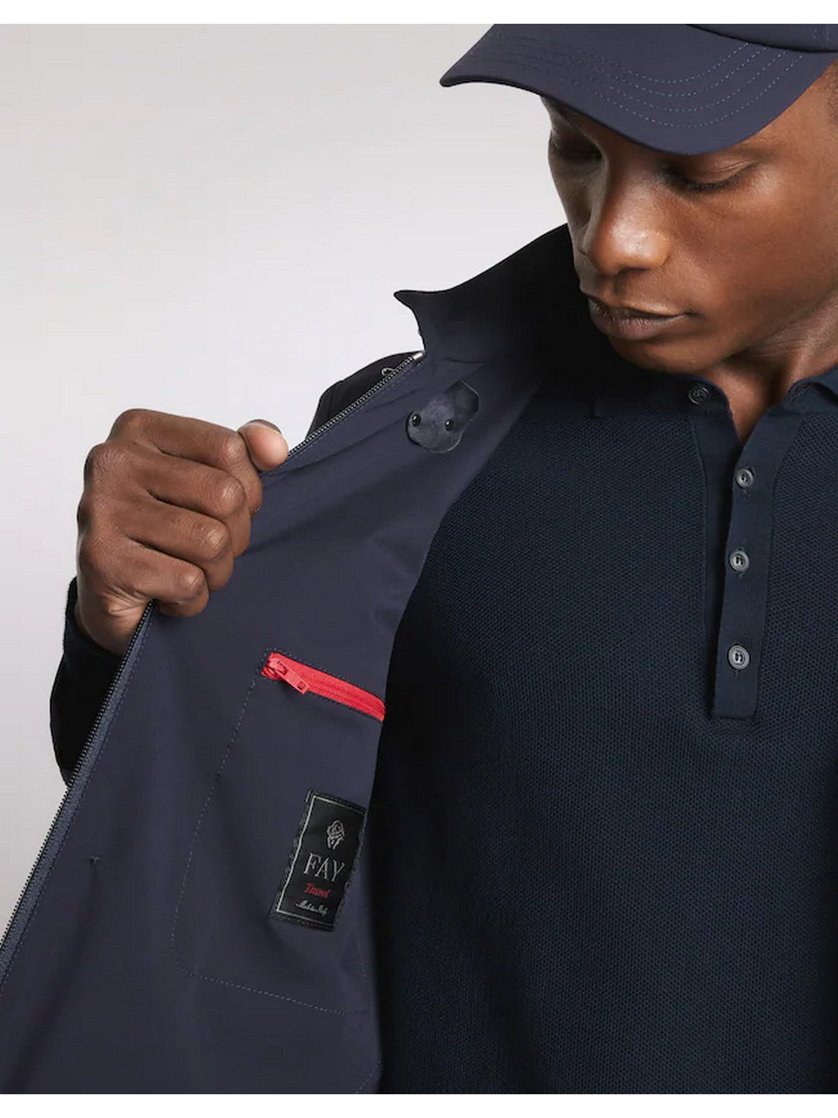 FAY Giubbino Uomo NAM1952029SVUWU807 BLU NAVY