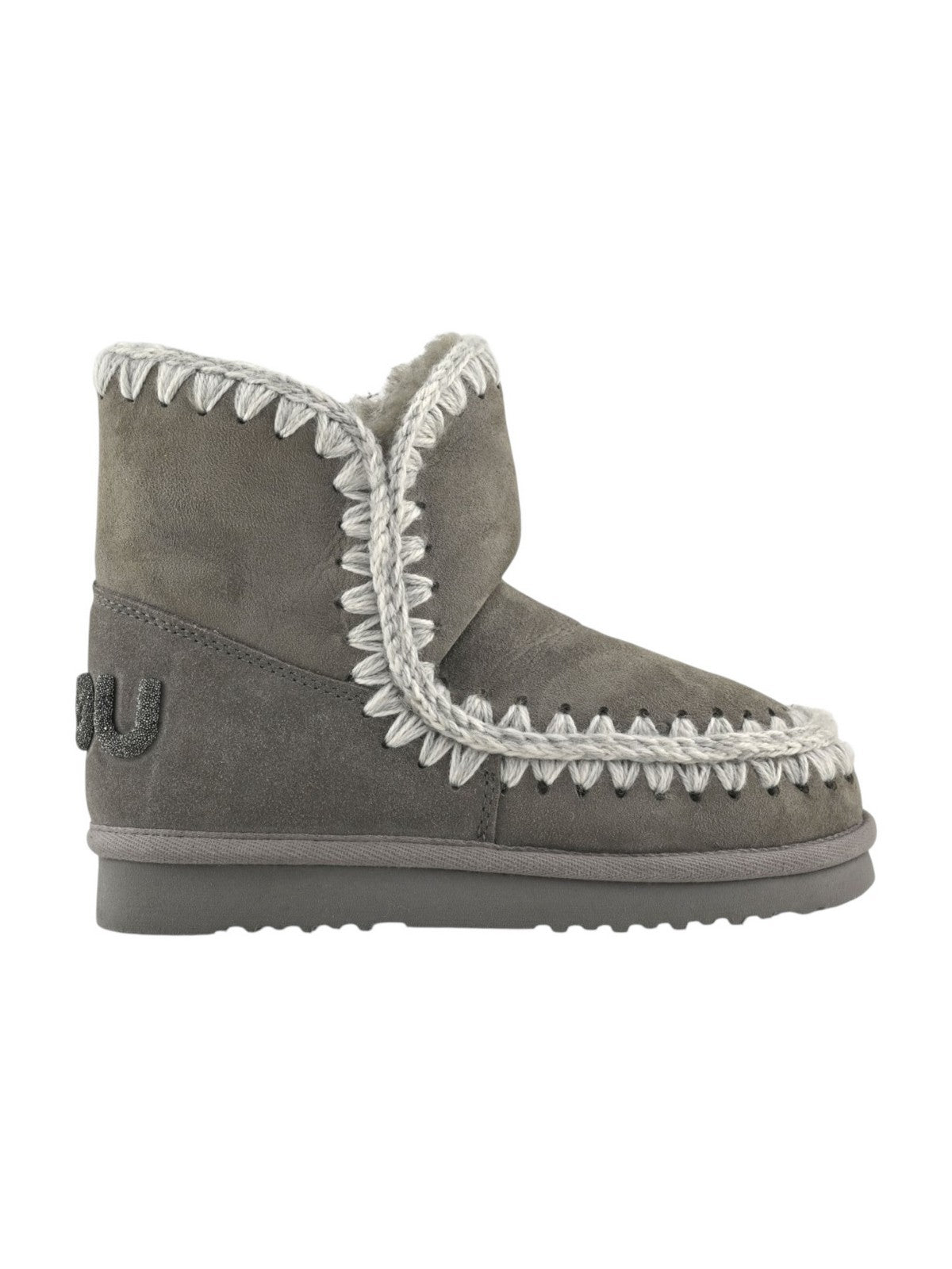 MOU Stivali e Stivaletti Donna ESKIMO 18 GLITTER LOGO MU.FW101050A NGRY New Grey