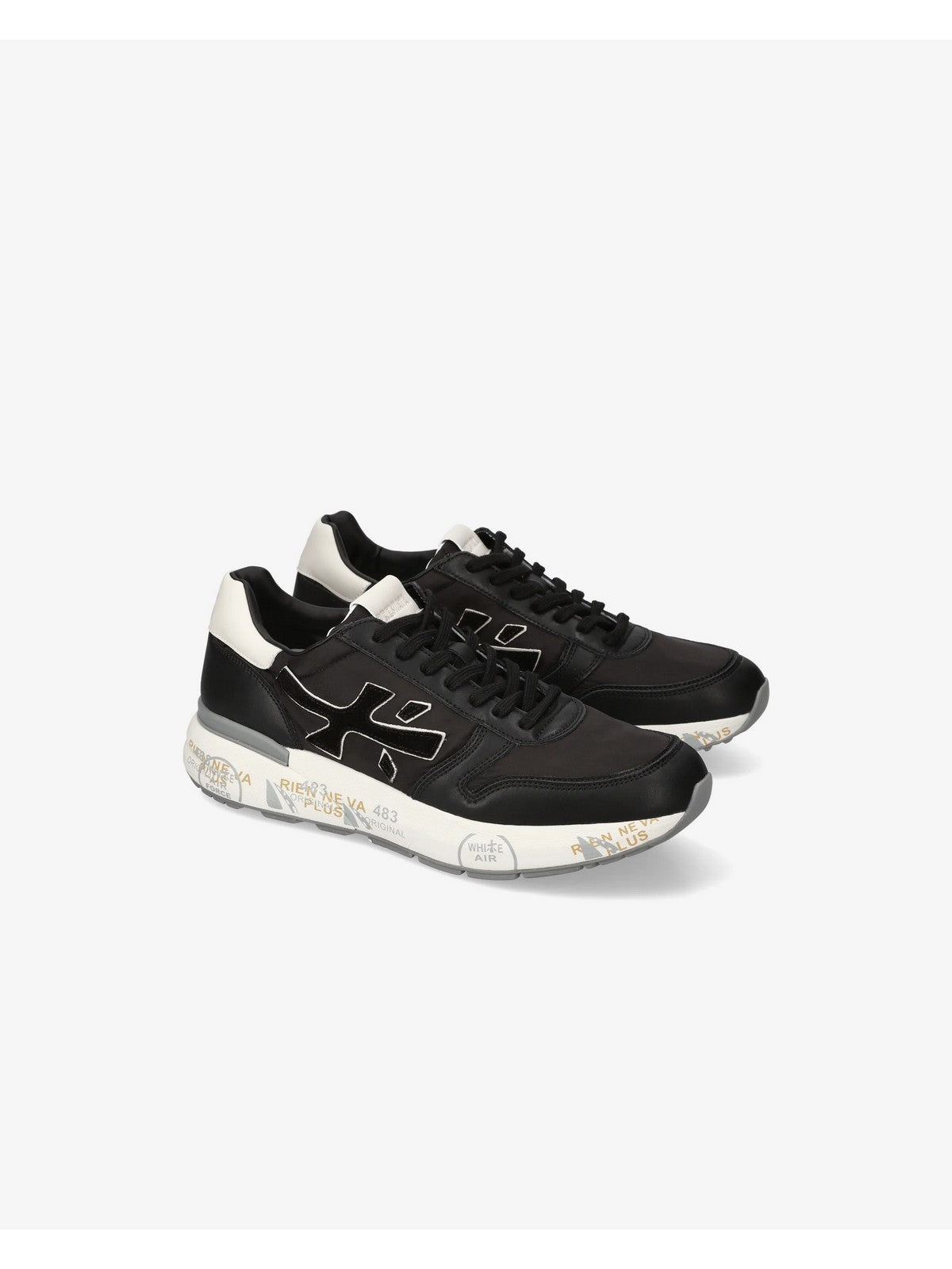 PREMIATA Sneaker Uomo MICK VAR 7249 Nero gioboutiqueweb
