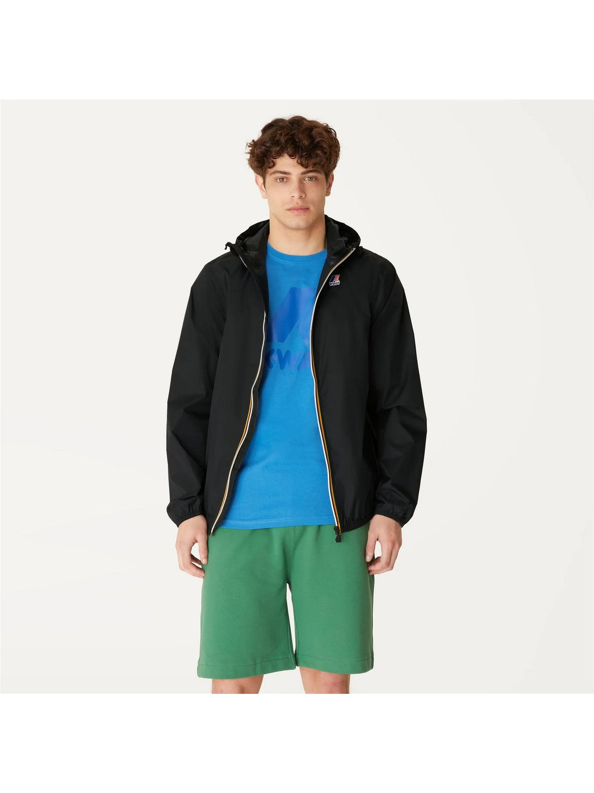 K-Way Men's Jacket Le Vrai 3.0 Claude K004BD0 USY BLACK