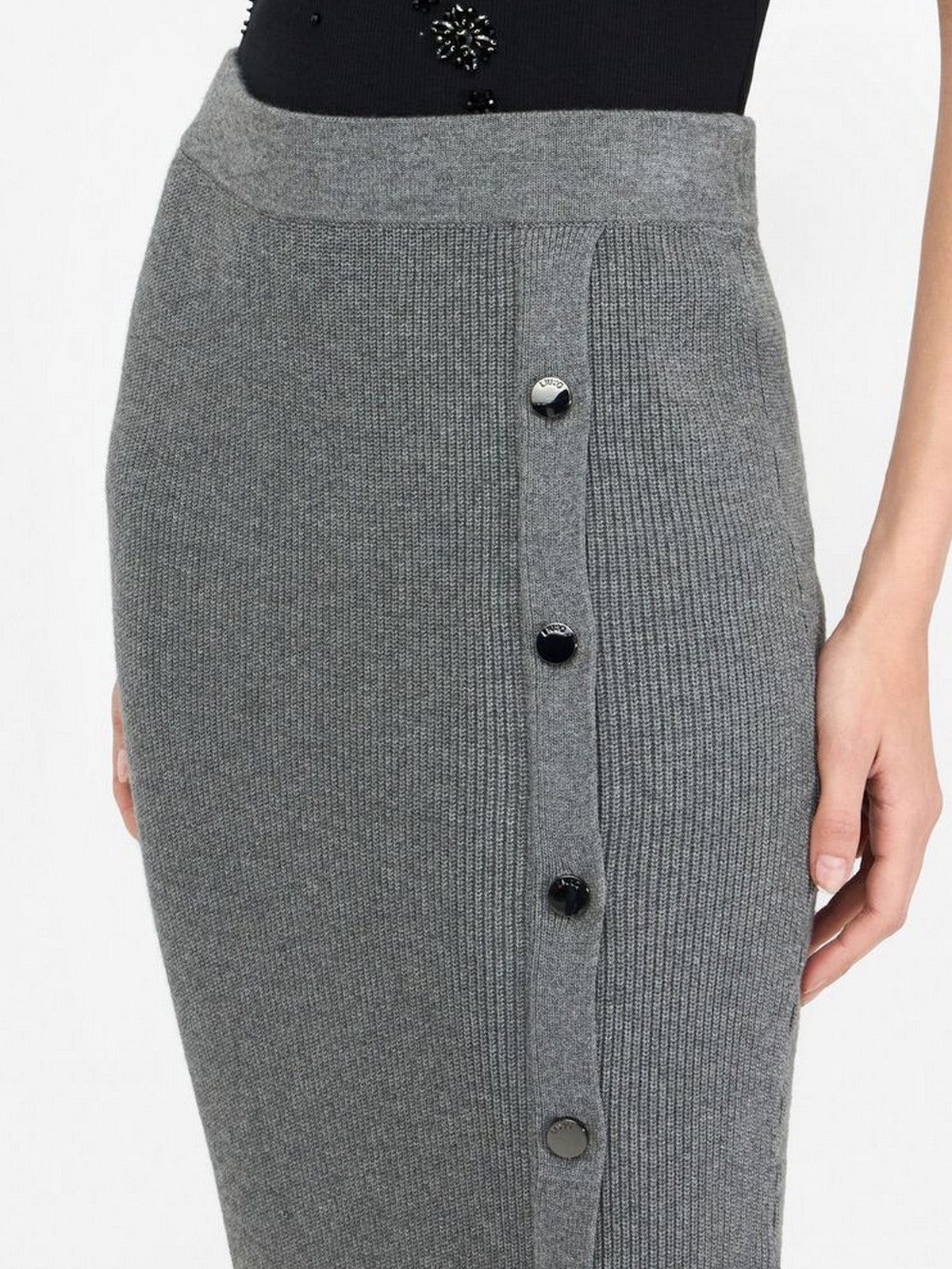 LIU JO WHITE Gonna Donna MF5372MS99E 02050 GRIGIO MD.MELANGE