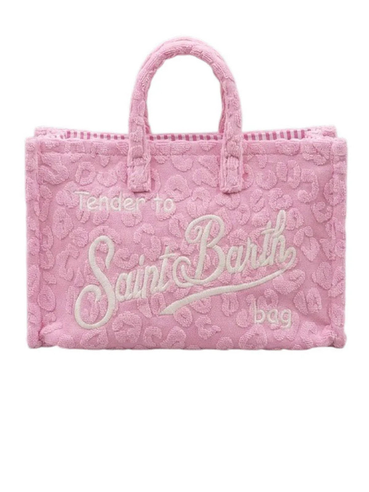 MC2 SAINT BARTH Pochette Donna PHONE BAG SPONGE 00527L TERRY EMBOSSED LEOPARD 21 EMB