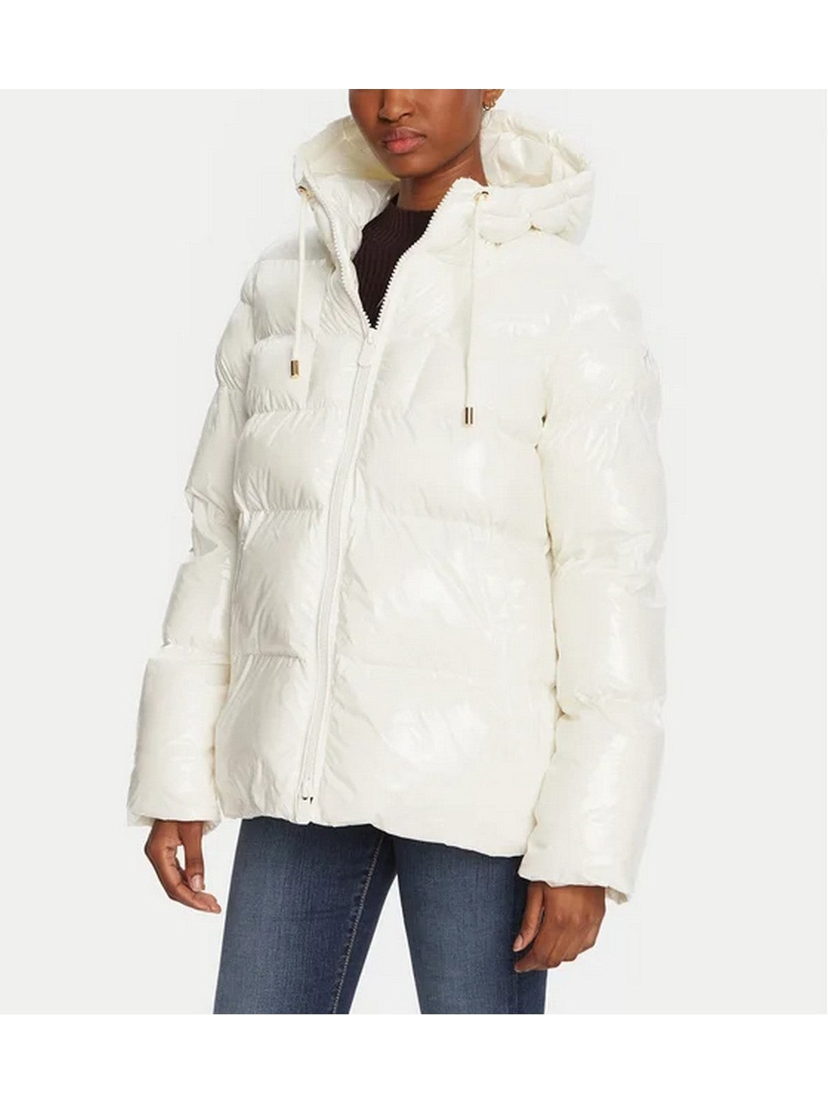 PINKO Piumino Donna ELEODORO CABAN 101597-A2P7 Z05 BIANCO-BIANCANEVE