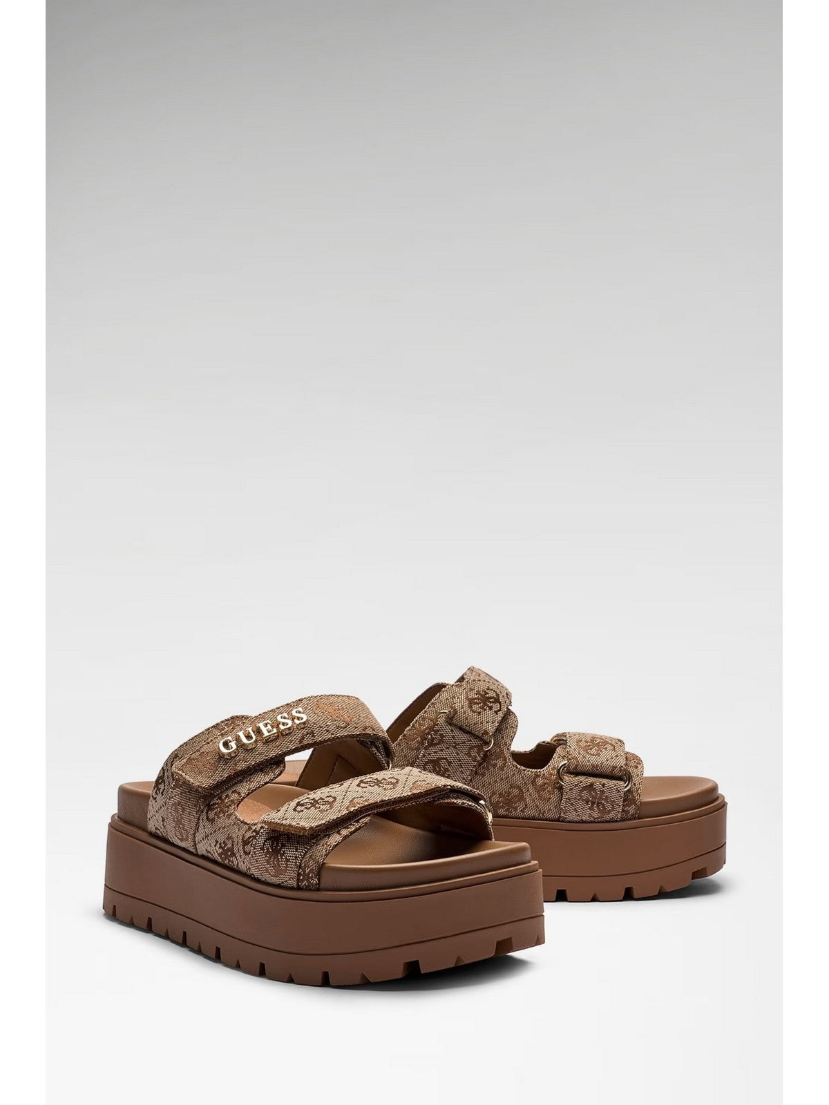 GUESS Sandalo Donna FAXON2 FLJF2X FAL03 BEIBR BEIGE BROWN