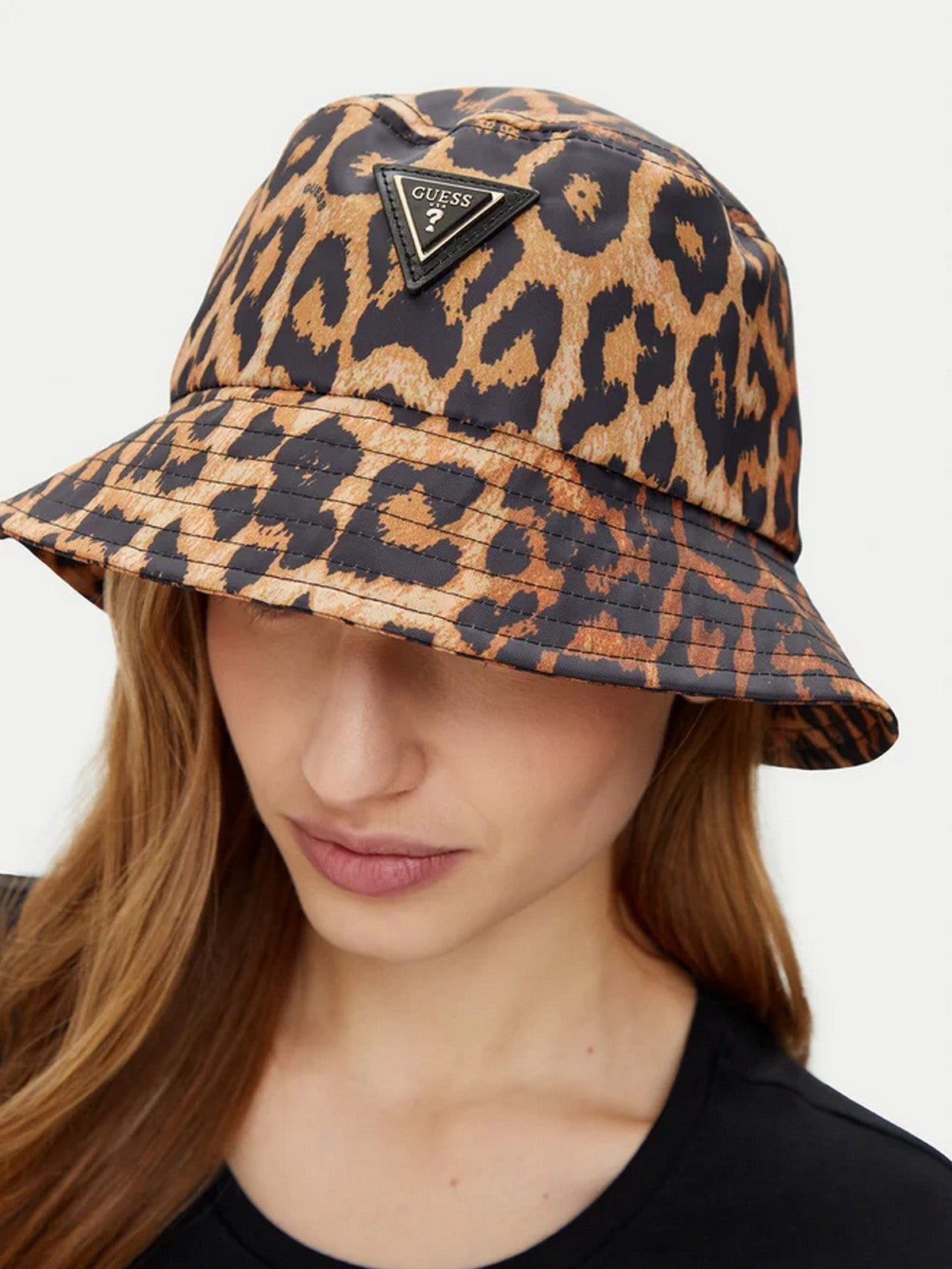 GUESS Cappello Donna RAIN HAT AW5321 COT01 BRO Marrone gioboutiqueweb