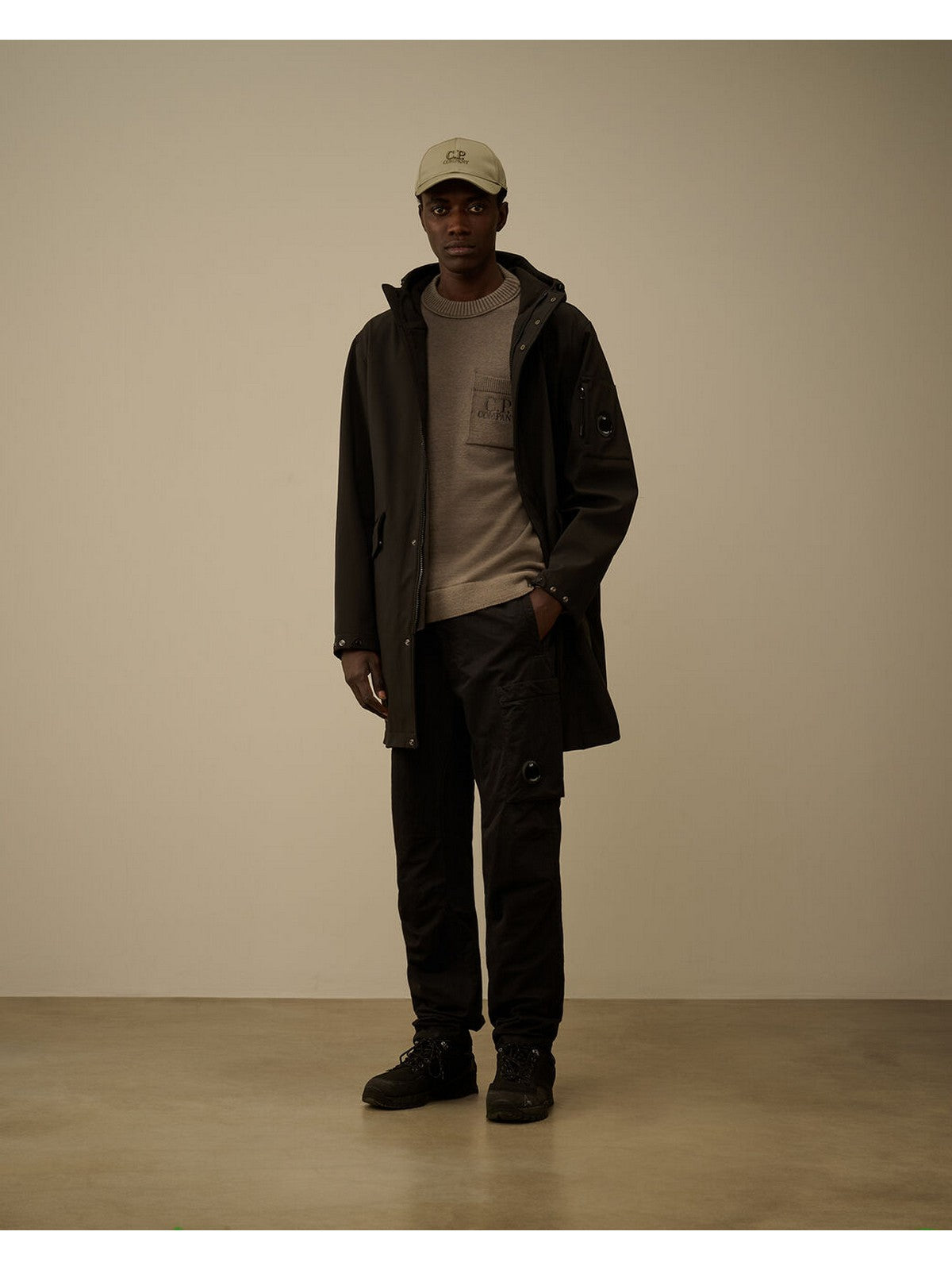 C.P. COMPANY parka Uomo 19CMOW004A006097A 999 999 - BLACK