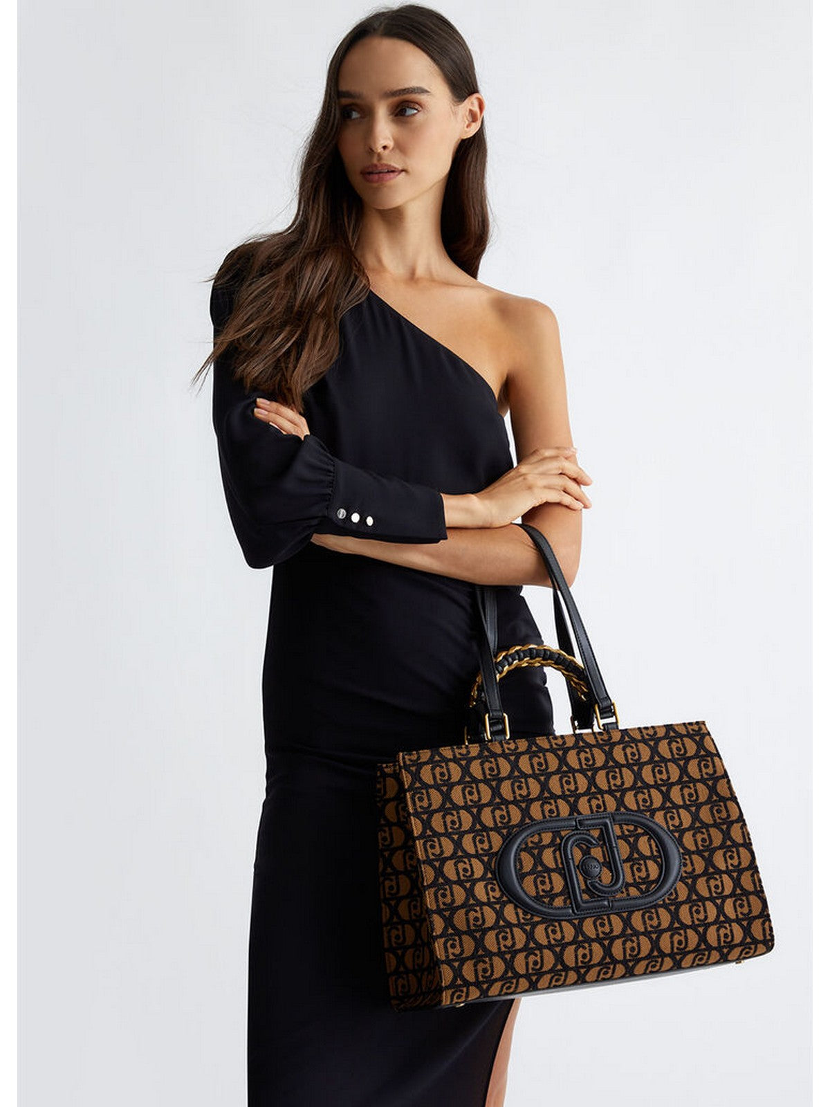 LIU JO ACCESSORIES Borsa Donna AF4245T6438 N9695 Marrone gioboutiqueweb