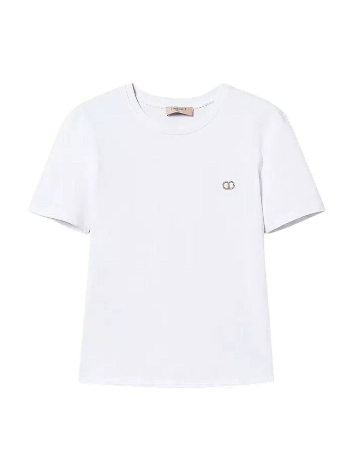 TWINSET T-shirt Donna 251TP2074 00001 Bianco gioboutiqueweb